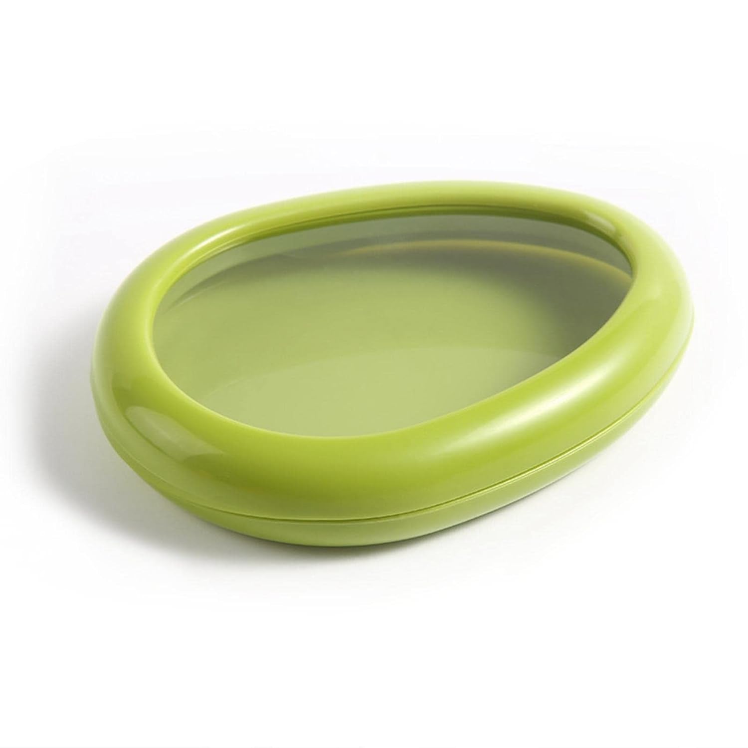 Green Oval Shape Vegetable Container Premium Fruits Saver Keeper (1 Pc) - Shivani Jaswal Green Oval Shape Vegetable Container Premium Fruits Saver Keeper (1 Pc)