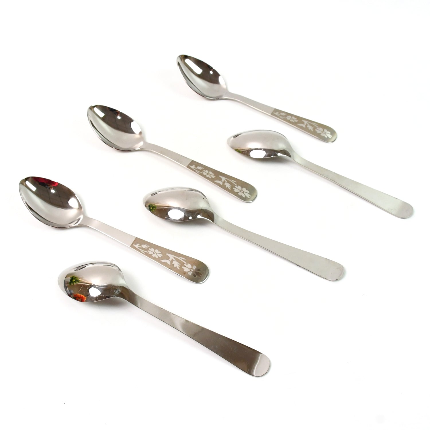 Stainless Steel Table Spoons Set of 6 - Shivani Jaswal Stainless Steel Table Spoons Set of 6
