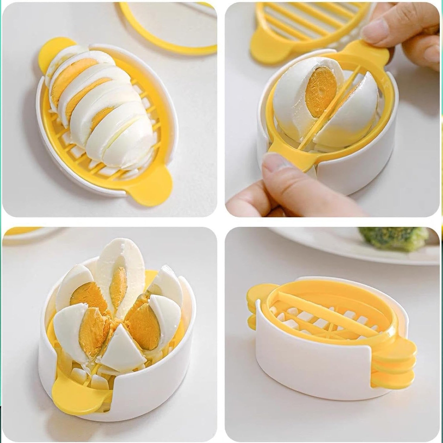 Egg Slicer, 3 in 1 Boiled Egg Slicer, Egg Slicer, Preserved Egg Slicer, Home Restaurant Kitchen Tool (1 Pc) - Shivani Jaswal Egg Slicer, 3 in 1 Boiled Egg Slicer, Egg Slicer, Preserved Egg Slicer, Home Restaurant Kitchen Tool (1 Pc)