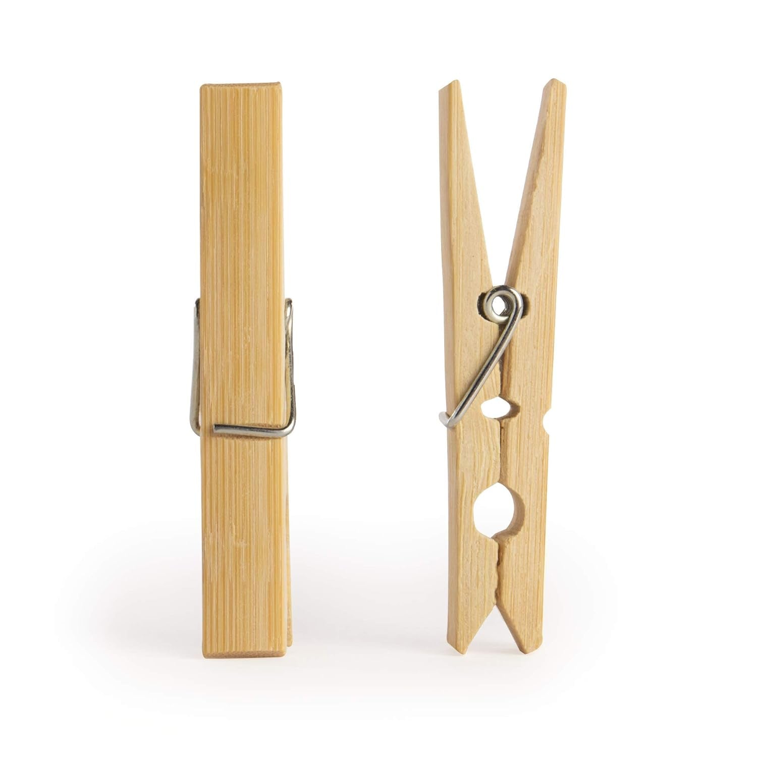 Heavy Duty Bamboo Wooden Cloth Clips / Pegs (10 Pcs Set) - Shivani Jaswal Heavy Duty Bamboo Wooden Cloth Clips / Pegs (10 Pcs Set)