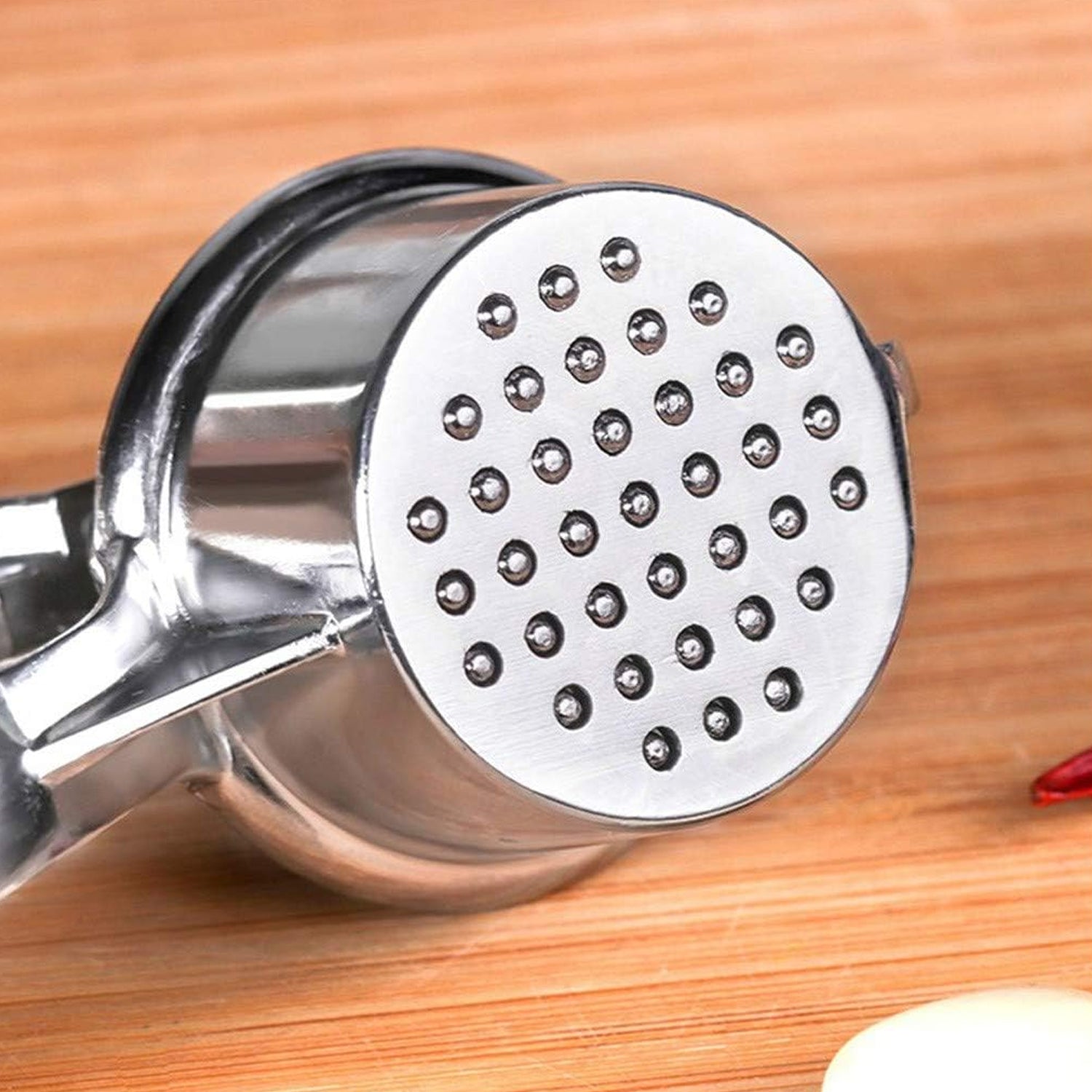 2 in1 Garlic Masher Premium Garlic Press & Walnut Cracker Opener (1 Pc) - Shivani Jaswal 2 in1 Garlic Masher Premium Garlic Press & Walnut Cracker Opener (1 Pc)