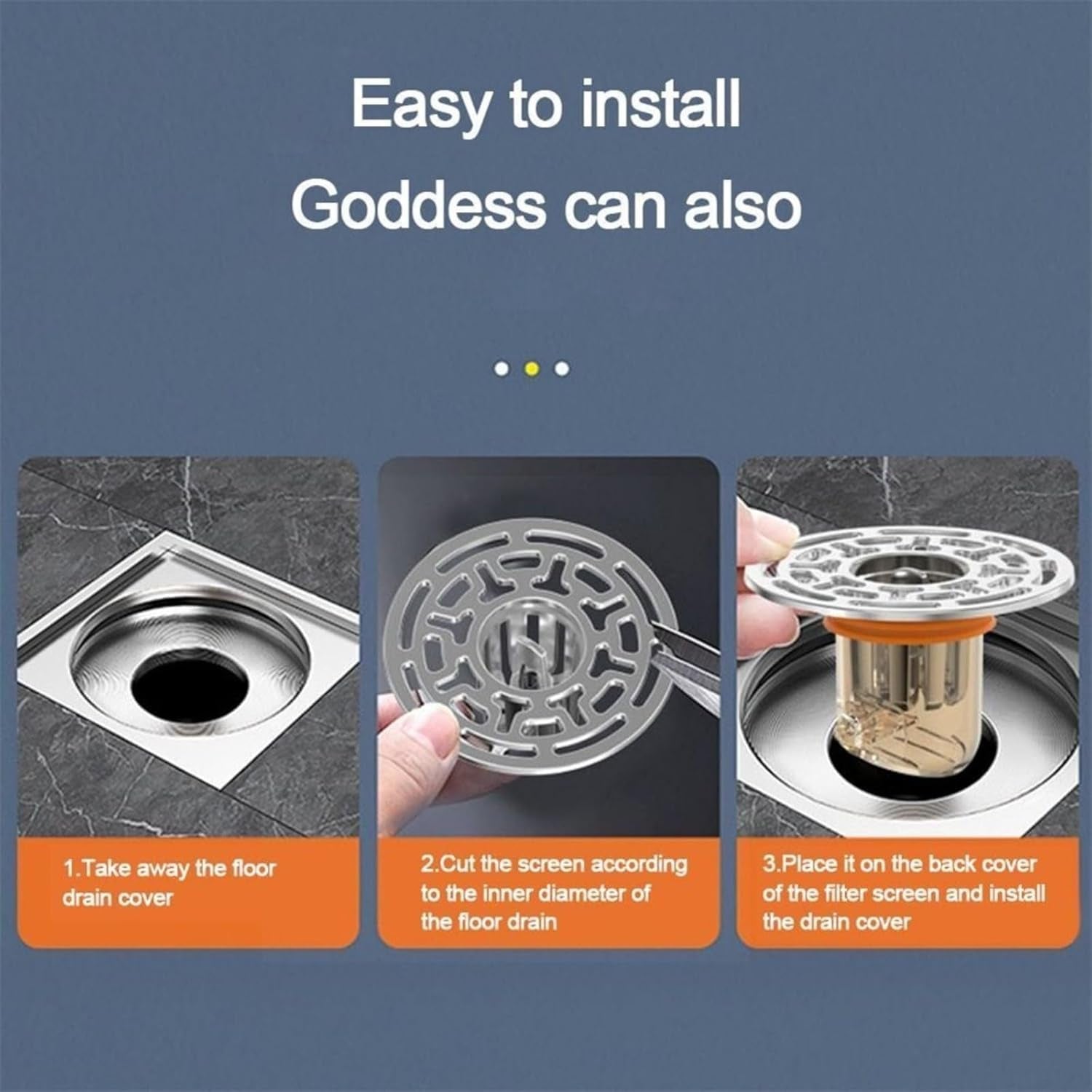 Shower Stopper, Anti-Odour Floor Drain Core with Filter Mesh (1 Pc) - Shivani Jaswal Shower Stopper, Anti-Odour Floor Drain Core with Filter Mesh (1 Pc)