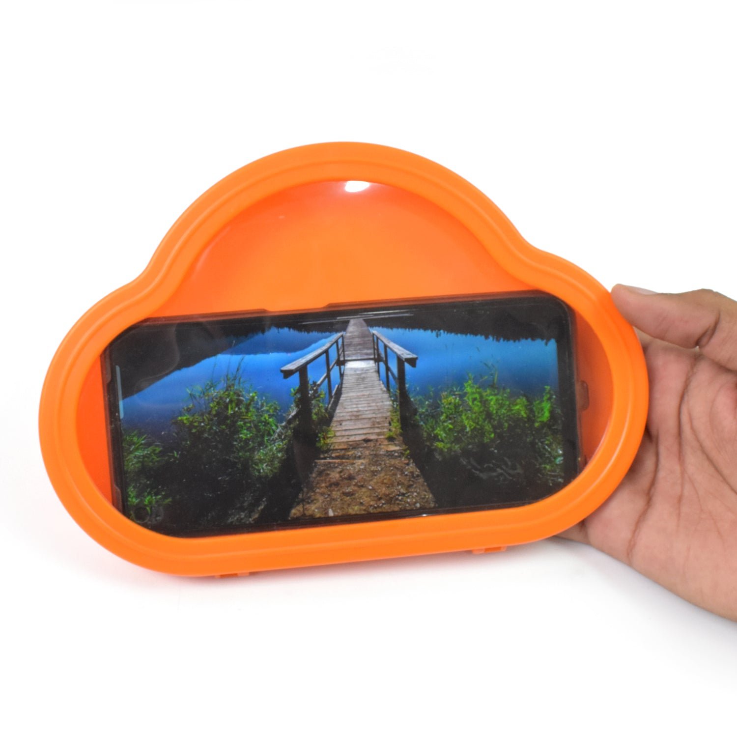 Smartphone / Mobile Stand, Waterproof Case, Smartphone Stand Case (1 Pc/ Orange) - Shivani Jaswal Smartphone / Mobile Stand, Waterproof Case, Smartphone Stand Case (1 Pc/ Orange)