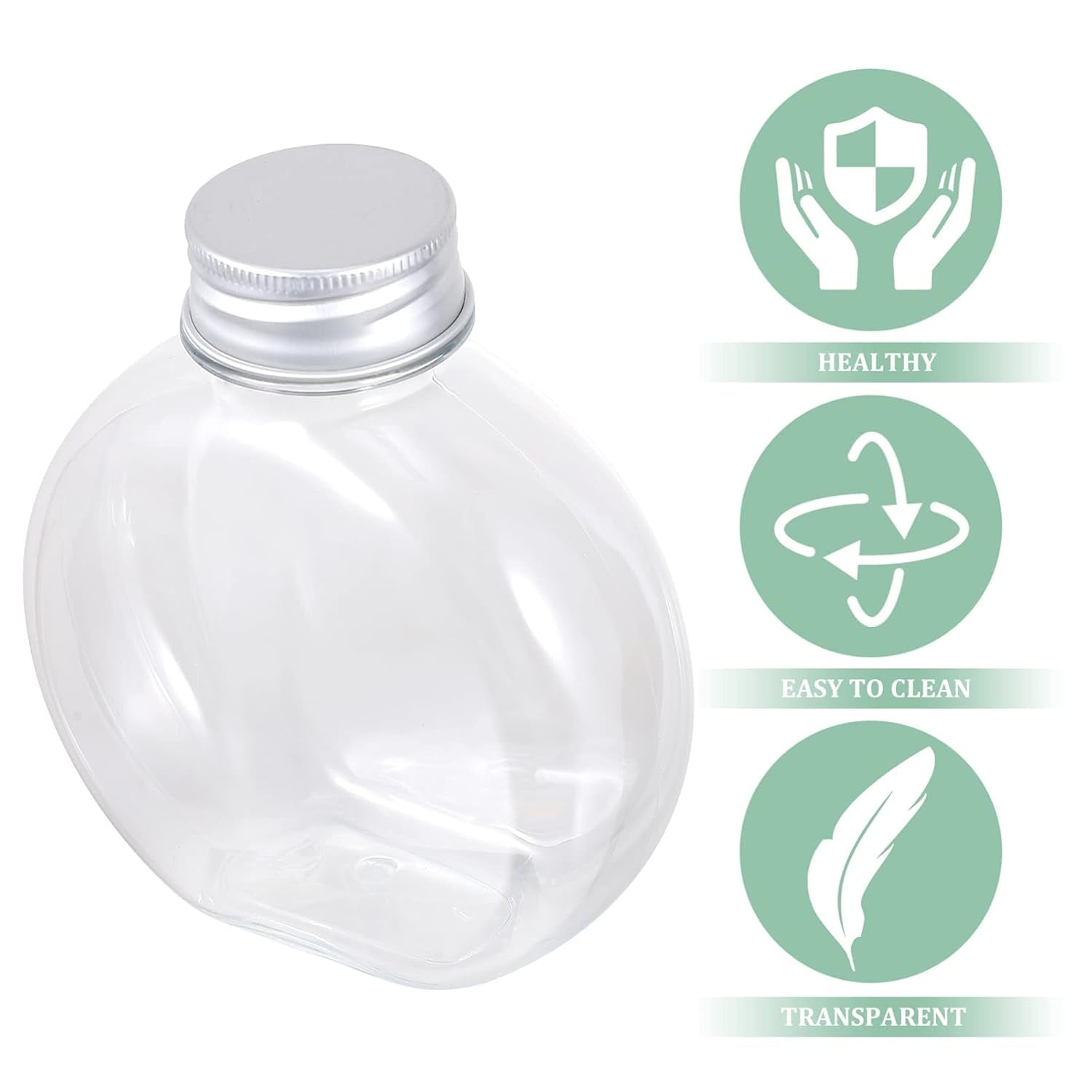 Multipurpose Transparent Round Clear Plastic Container (1 Pc) - Shivani Jaswal Multipurpose Transparent Round Clear Plastic Container (1 Pc)