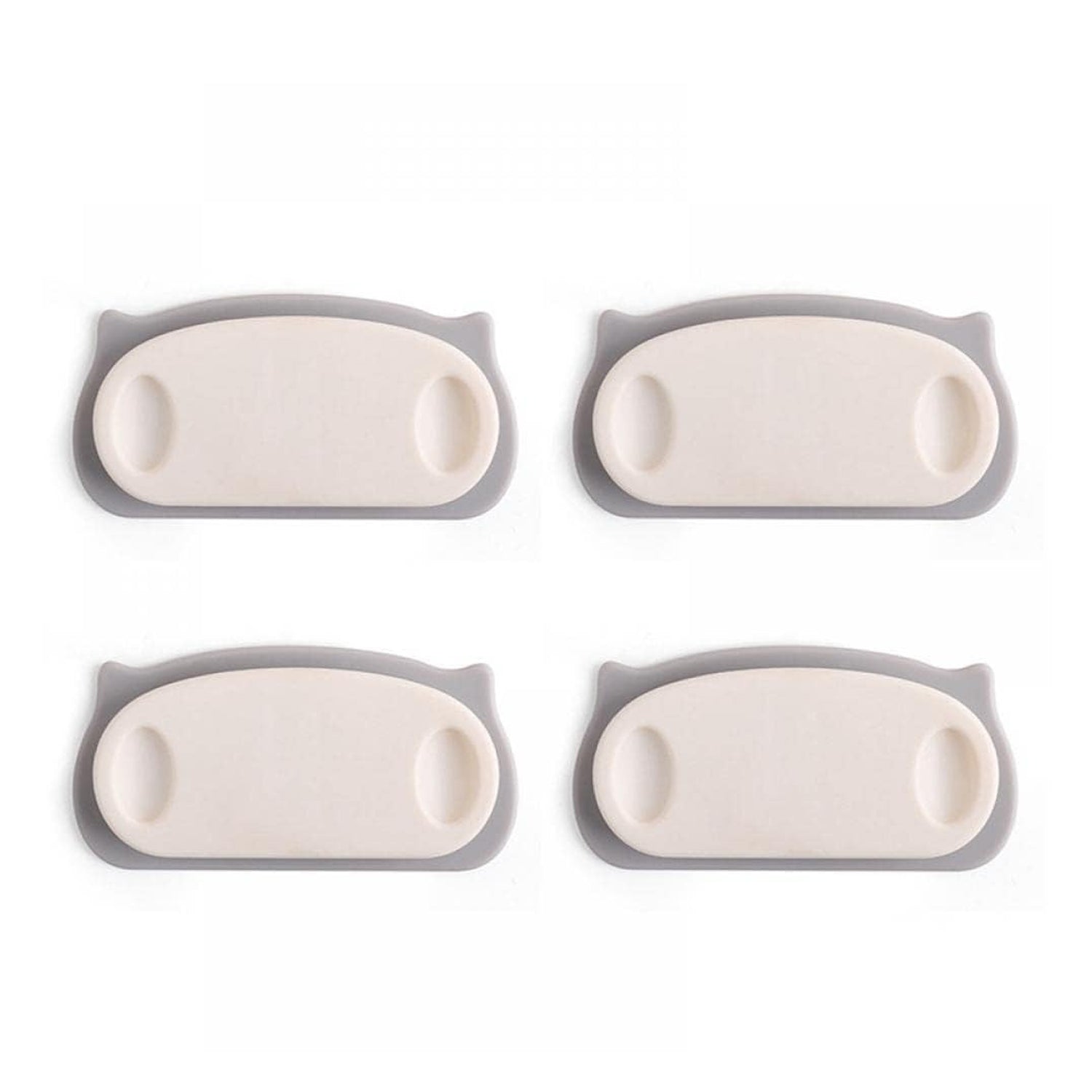 Pig Plug Wire Organizer Cable Holder Clips with Self-Adhesive Pad (4 Pcs Set) - Shivani Jaswal Pig Plug Wire Organizer Cable Holder Clips with Self-Adhesive Pad (4 Pcs Set)