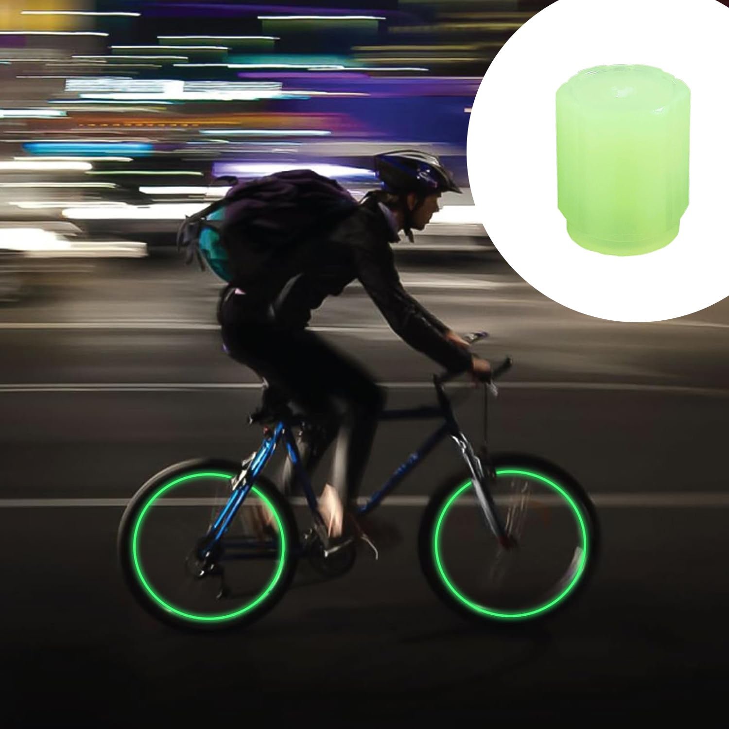 Tyre Valve Caps Luminous Glow Car Tire Valve Cap Covers vaal cap (100 Pcs Set) - Shivani Jaswal Tyre Valve Caps Luminous Glow Car Tire Valve Cap Covers vaal cap (100 Pcs Set)