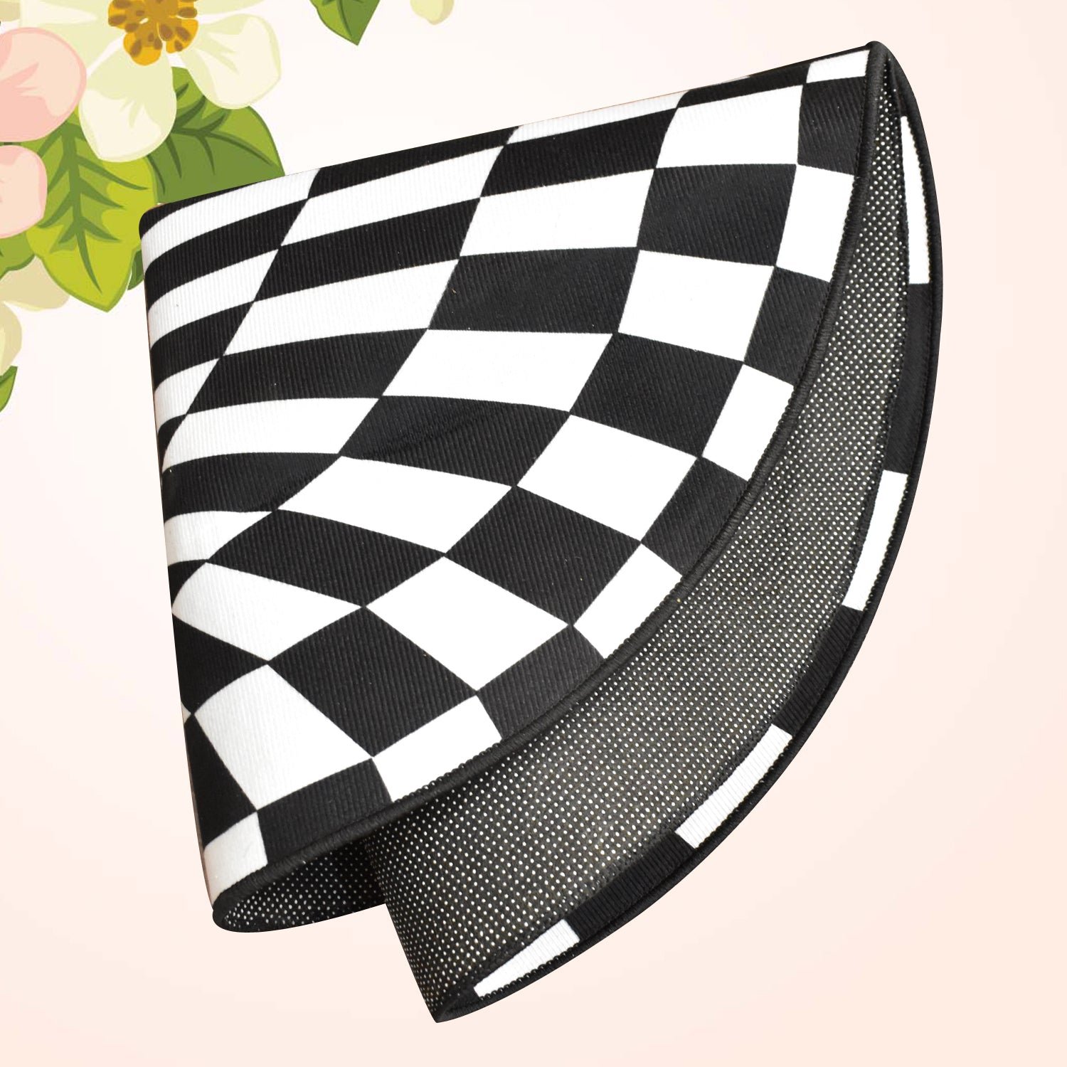 3D Space Round Carpet, Floor Mat Non-Woven Doormat (1 Pc / 78 Cm) - Shivani Jaswal 3D Space Round Carpet, Floor Mat Non-Woven Doormat (1 Pc / 78 Cm)