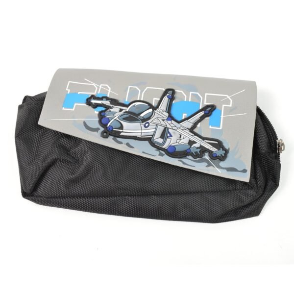 Pencil Pouch With Zipper, Students Pencil Case Large Capacity, Makeup Pouch, Stationery Bag (1 Pc/ 2 Compartment)