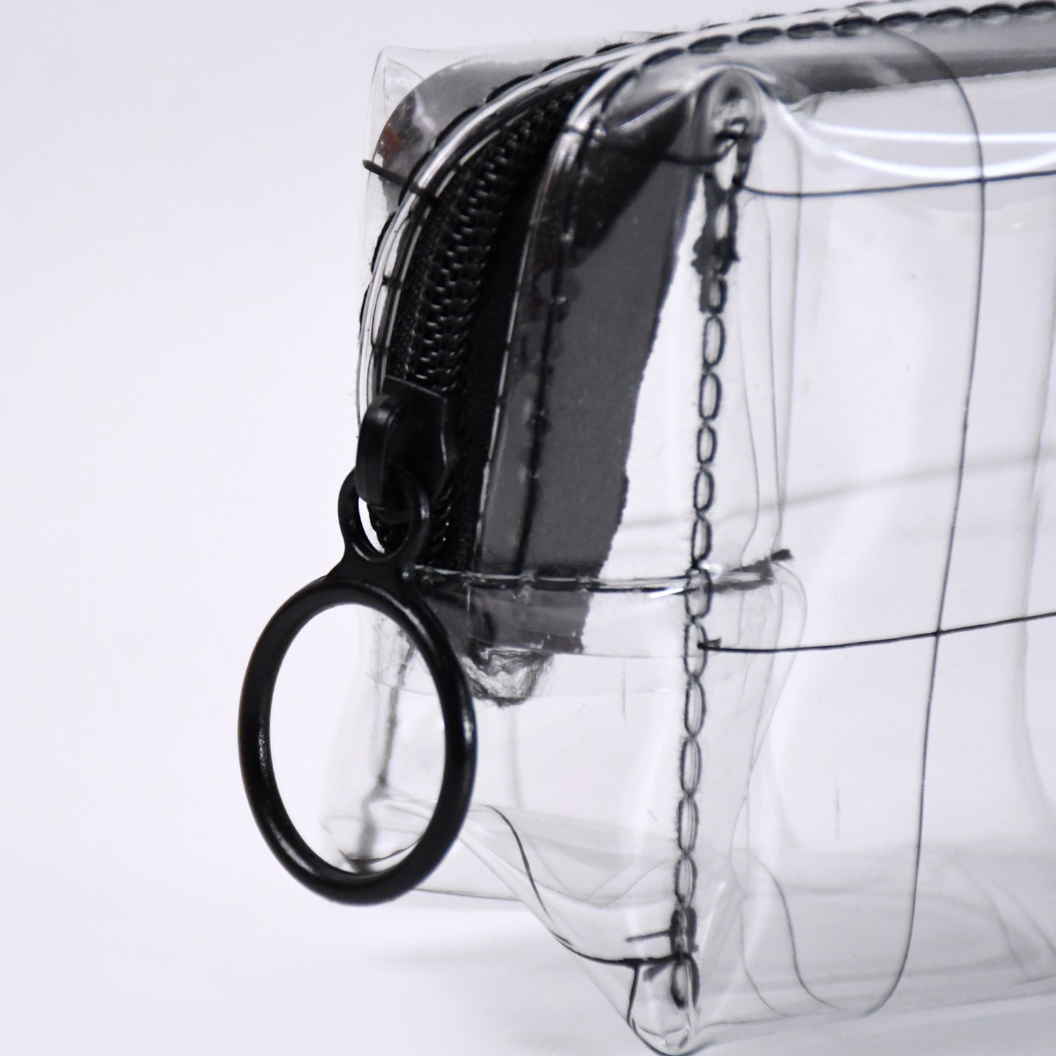 Transparent Pencil Pouch With Zipper (1 Pc) - Shivani Jaswal Transparent Pencil Pouch With Zipper (1 Pc)