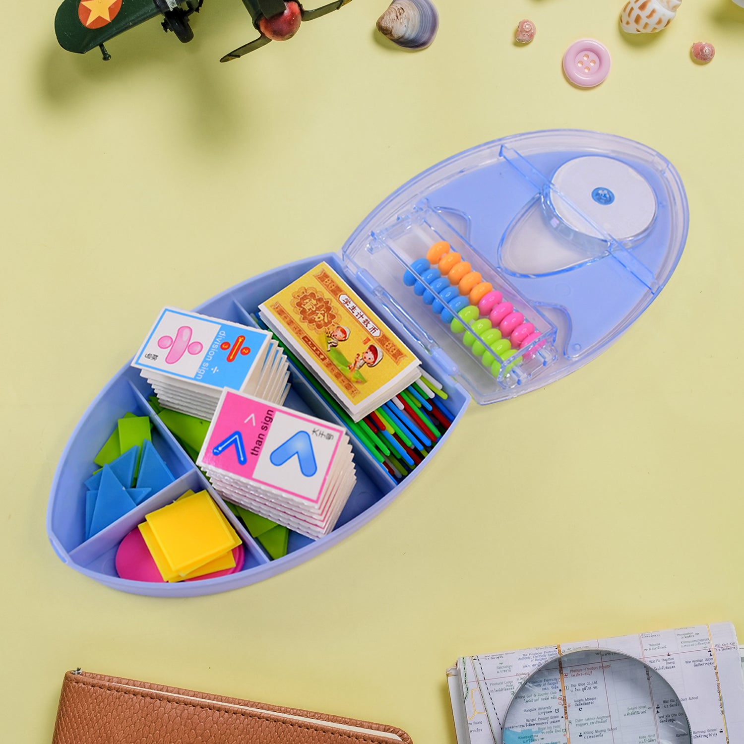 Kid Learning study game Set for kids with Color and shapes (1 Set) - Shivani Jaswal Kid Learning study game Set for kids with Color and shapes (1 Set)