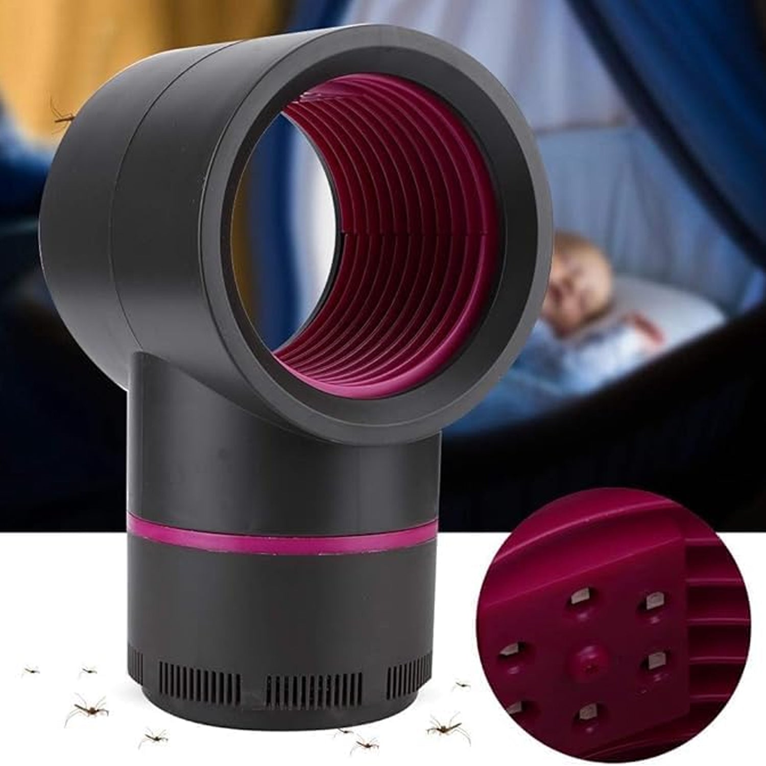 USB Electric Mosquito Killer Lamp - Shivani Jaswal USB Electric Mosquito Killer Lamp