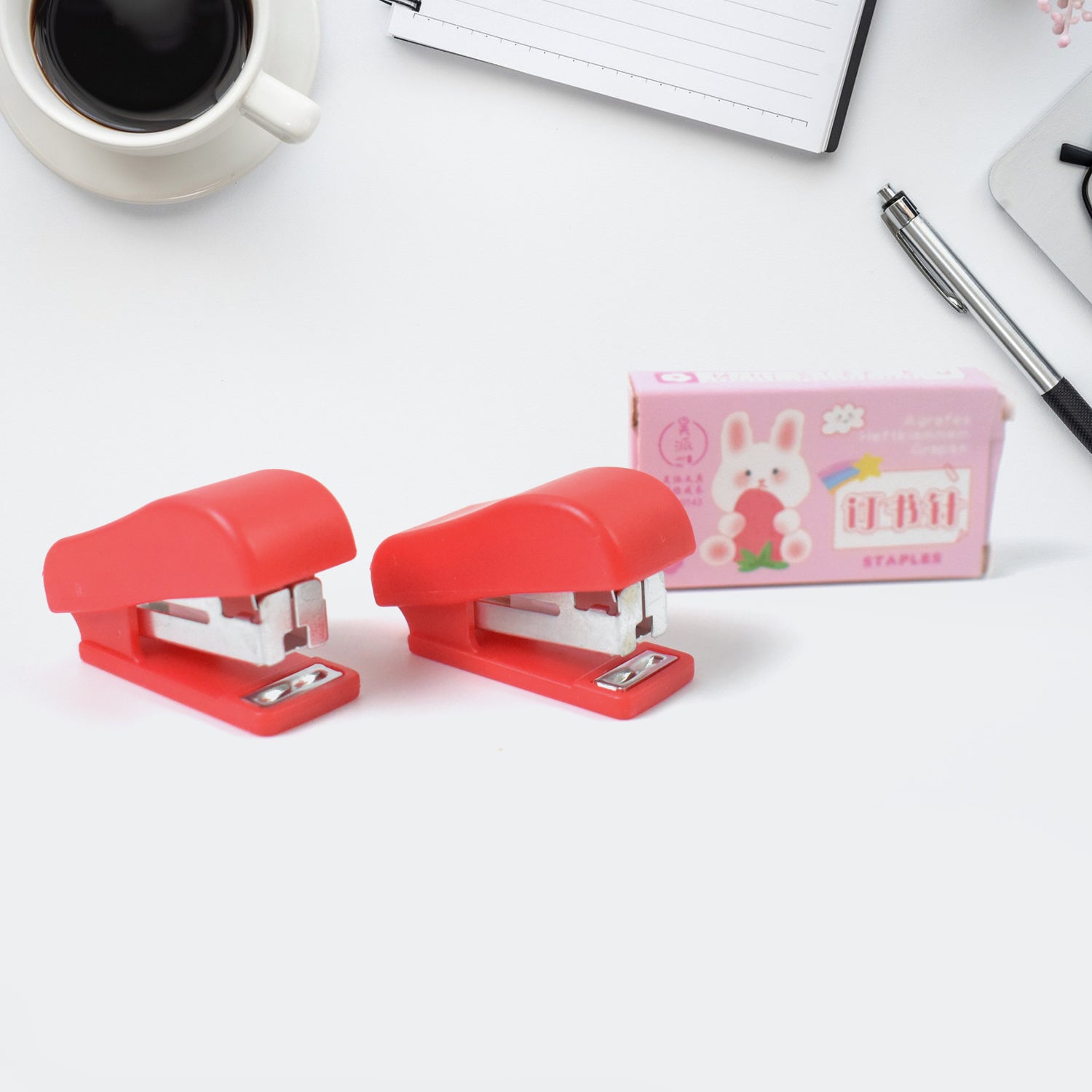 Mini Stapler with Staples / Pin Set (2 Pc) - Shivani Jaswal Mini Stapler with Staples / Pin Set (2 Pc)