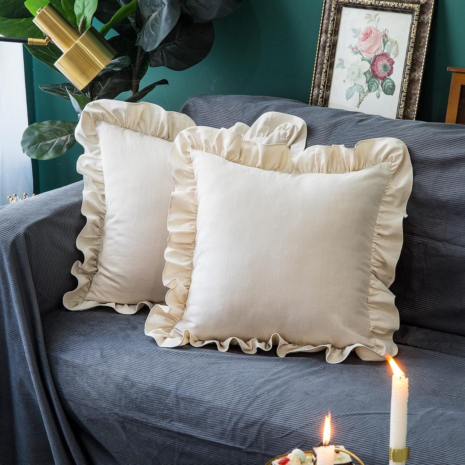 Pillow Covers, Couch Pillows Cover, Soft Decorative Cover (Mix Color & Design / 2 Pc) - Shivani Jaswal Pillow Covers, Couch Pillows Cover, Soft Decorative Cover (Mix Color & Design / 2 Pc)