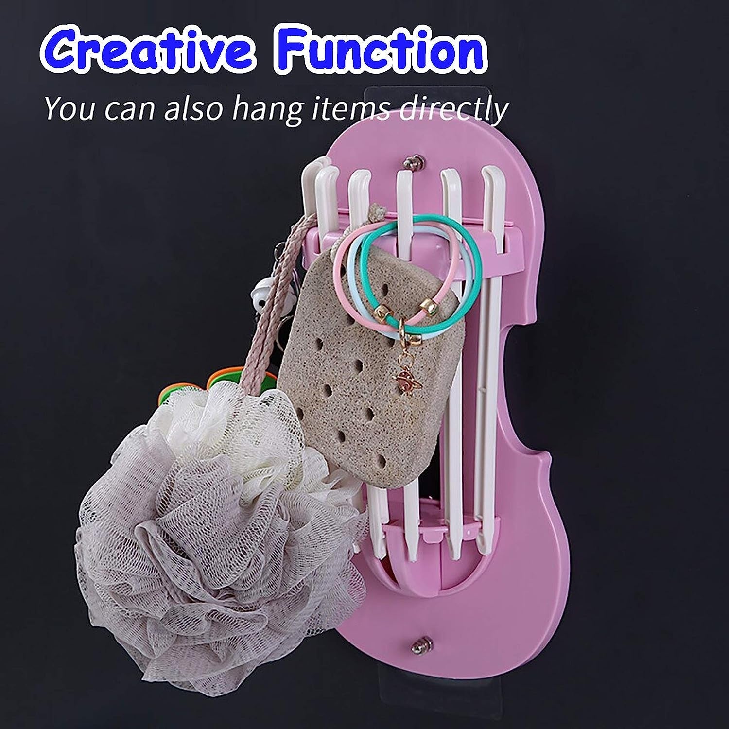 Plastic 7-in-1 Multifunction Retractable Wall-Mounted Pull-Out Hanger Rack Without Punching Hooks Up for Kitchen Bathroom - Shivani Jaswal Plastic 7-in-1 Multifunction Retractable Wall-Mounted Pull-Out Hanger Rack Without Punching Hooks Up for Kitchen Bathroom
