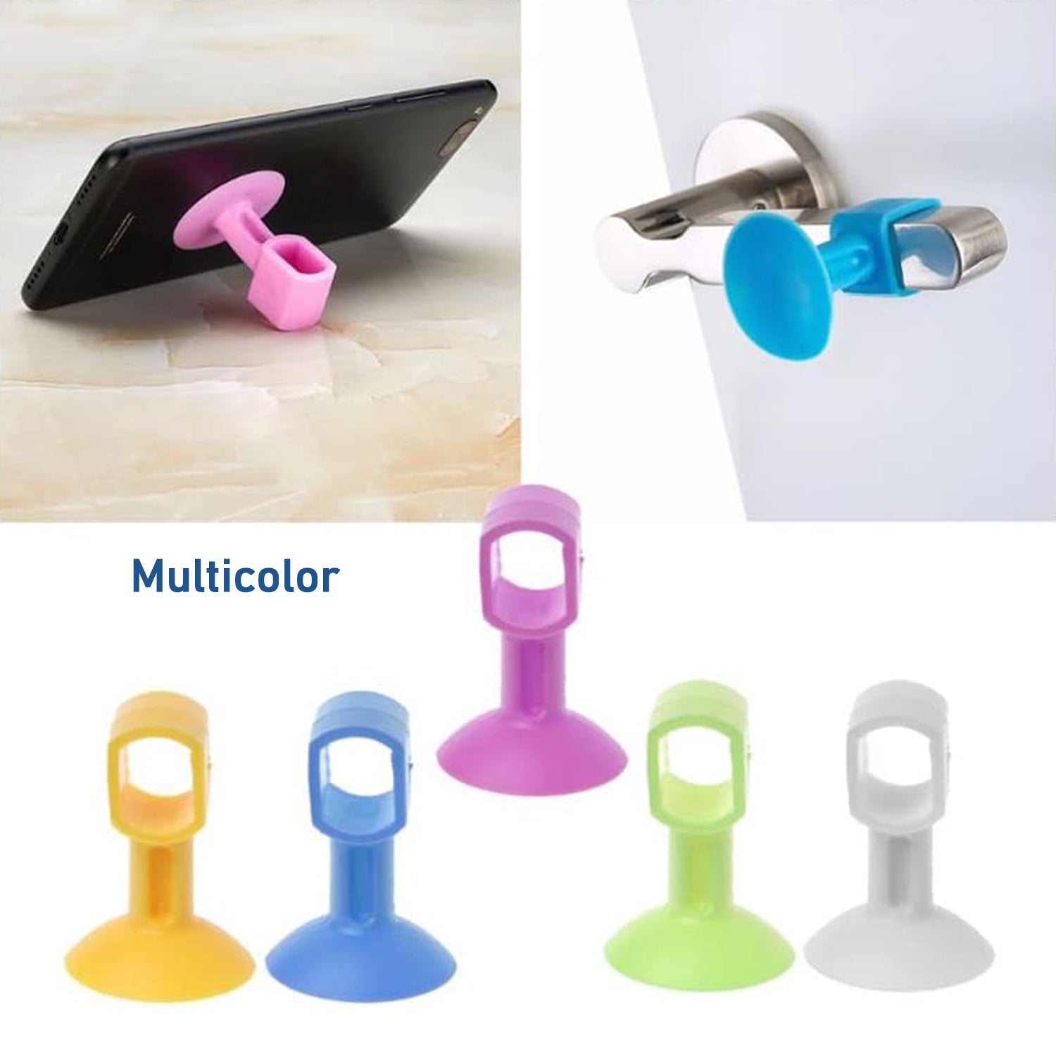 Self-Sucking Silicone Door Stopper (5 Pcs Set) - Shivani Jaswal Self-Sucking Silicone Door Stopper (5 Pcs Set)