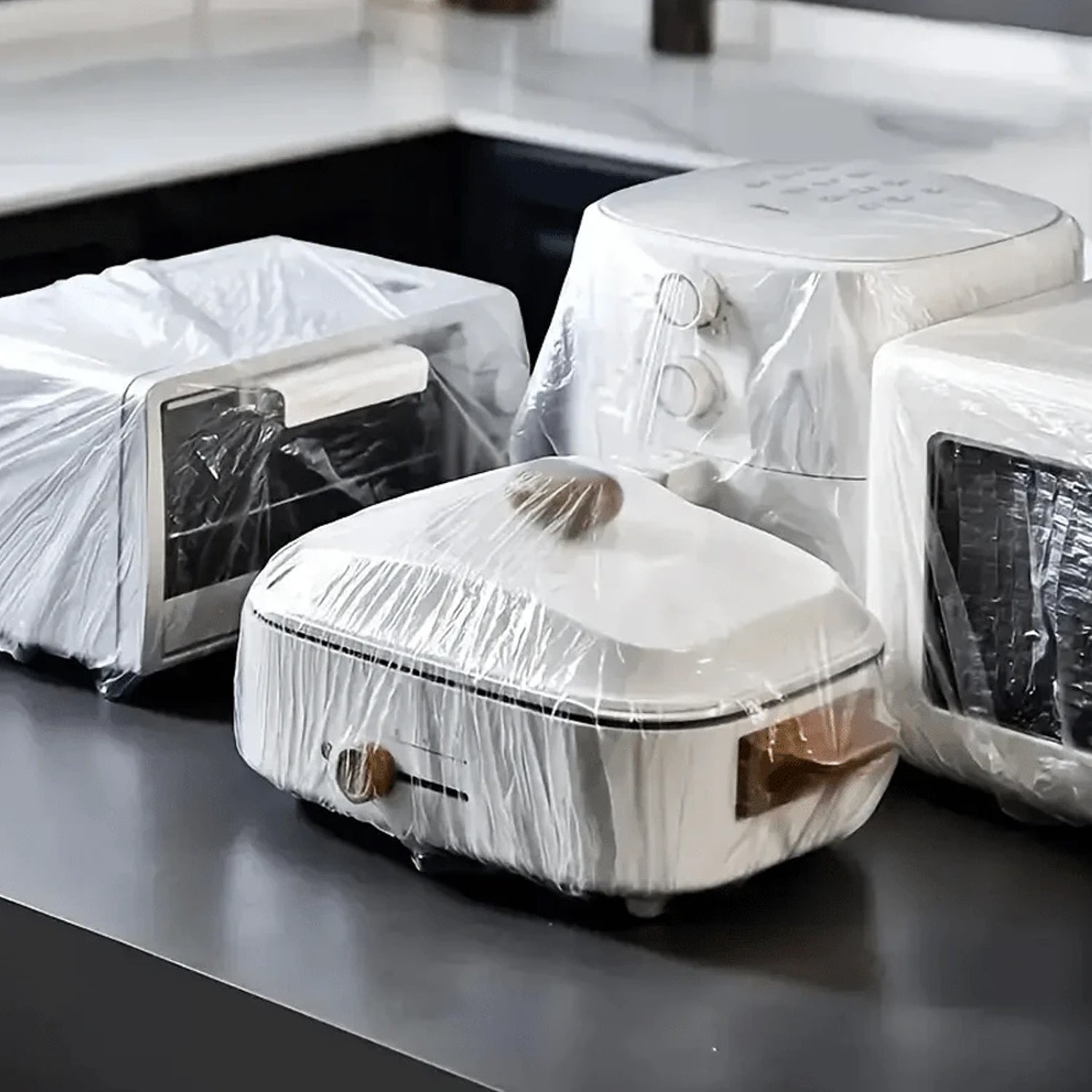 Home Thick Disposable Dust Proof Plastic Furniture Covers (1 Pc / Small) - Shivani Jaswal Home Thick Disposable Dust Proof Plastic Furniture Covers (1 Pc / Small)
