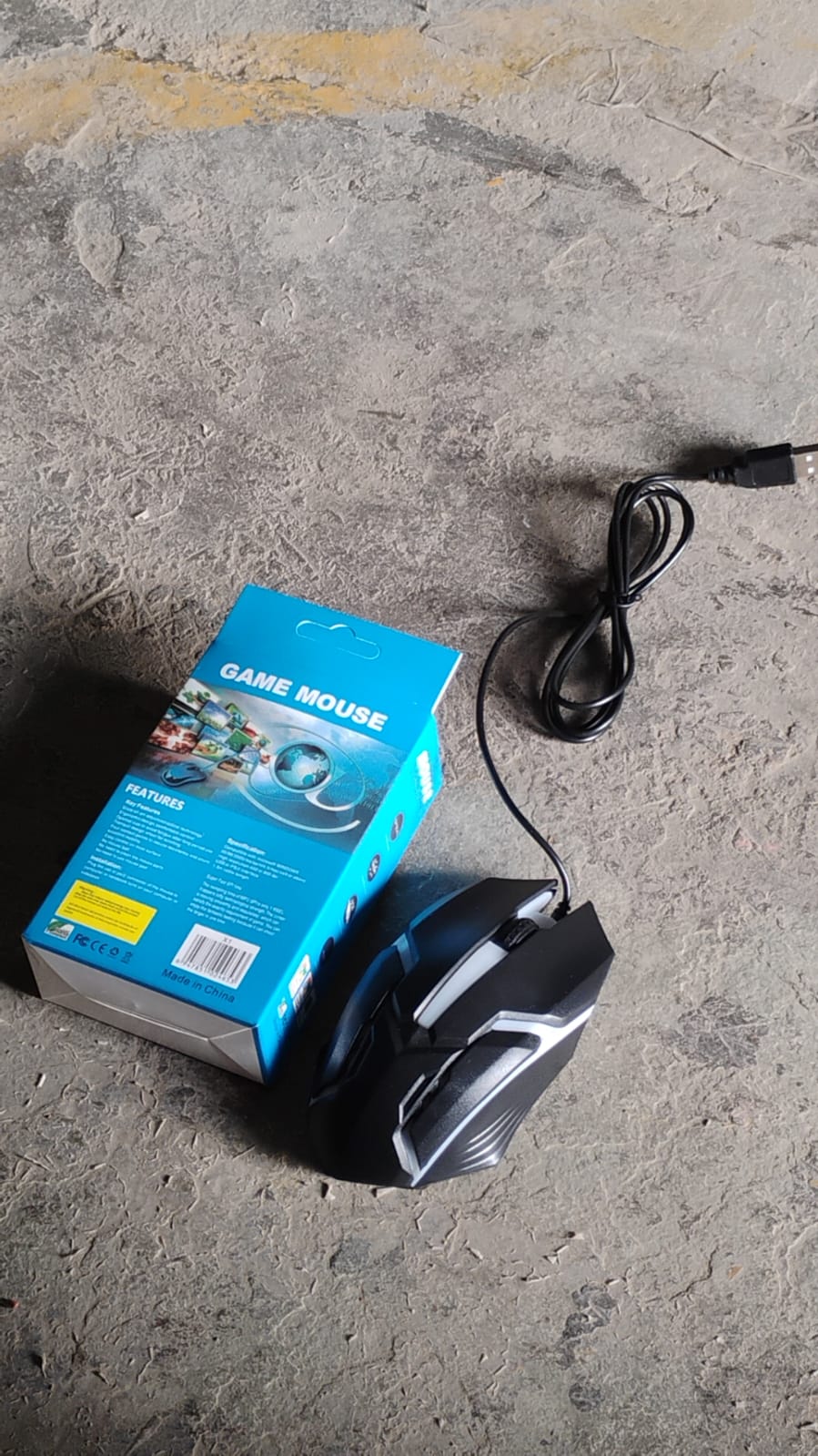 USB Wired Mouse, Ergonomic Design Gaming Mouse (1 Pc) - Shivani Jaswal USB Wired Mouse, Ergonomic Design Gaming Mouse (1 Pc)