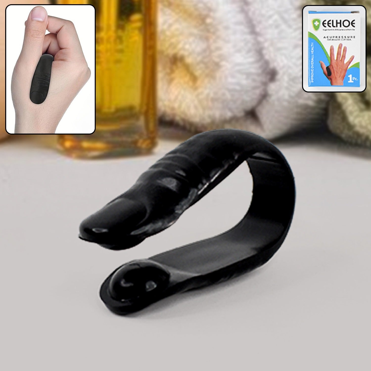 Heavy Duty Plastic Sugar Control LI4 Acupressure Point Clip (1 PC / With Color Box) - Shivani Jaswal Heavy Duty Plastic Sugar Control LI4 Acupressure Point Clip (1 PC / With Color Box)