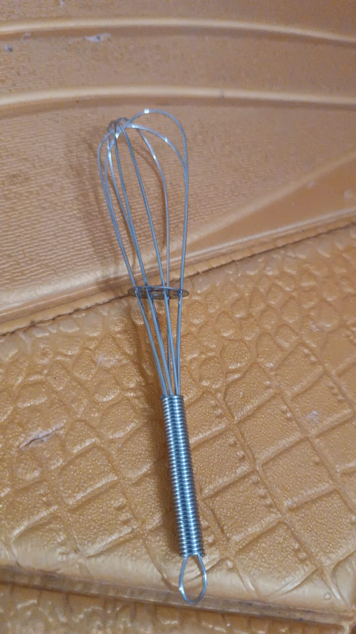 Kitchen Whisk, Stainless Steel Kitchen Tool (1 Pc / 16 cm) - Shivani Jaswal Kitchen Whisk, Stainless Steel Kitchen Tool (1 Pc / 16 cm)