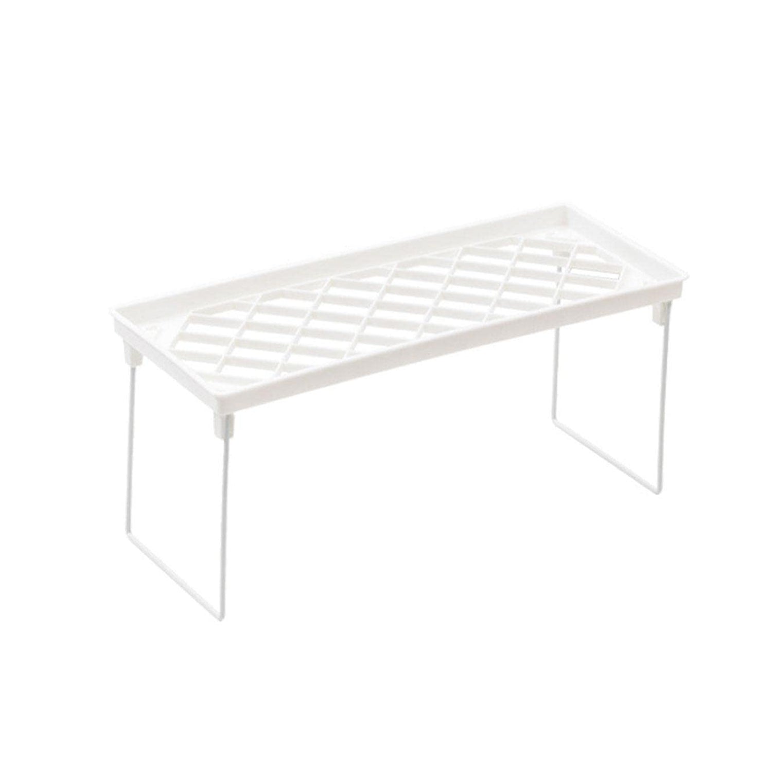 Folding Storage Organizer Stack Shelf Rack (1 Pc) - Shivani Jaswal Folding Storage Organizer Stack Shelf Rack (1 Pc)