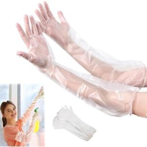 Disposable Plastic Gloves For Kitchen Food Handling (1 Pair)