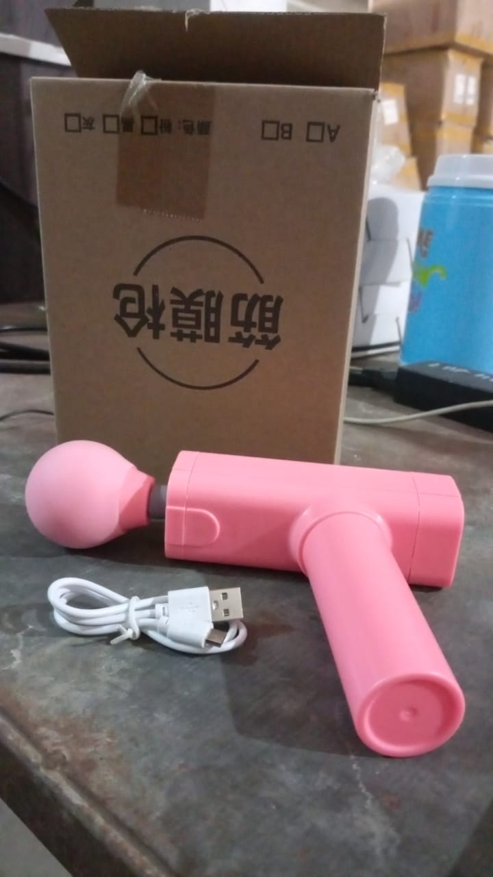 Massage Gun Deep Relax, Powerful Muscle Massager, USB Chargeable (1 Pc) - Shivani Jaswal Massage Gun Deep Relax, Powerful Muscle Massager, USB Chargeable (1 Pc)