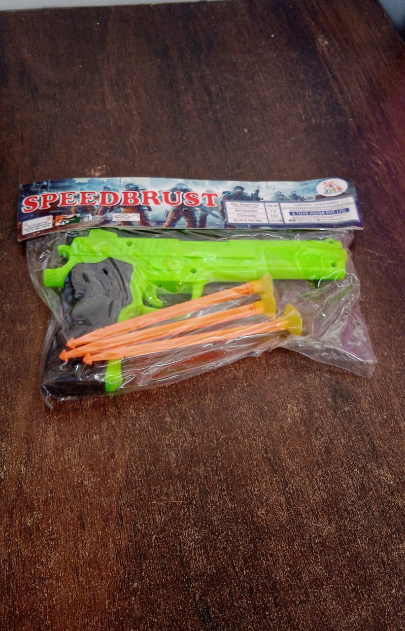 Manual 1 Gun Toys for Kids with 3 Free Soft Suction Dart Bullets / Arrow (1 Set) - Shivani Jaswal Manual 1 Gun Toys for Kids with 3 Free Soft Suction Dart Bullets / Arrow (1 Set)