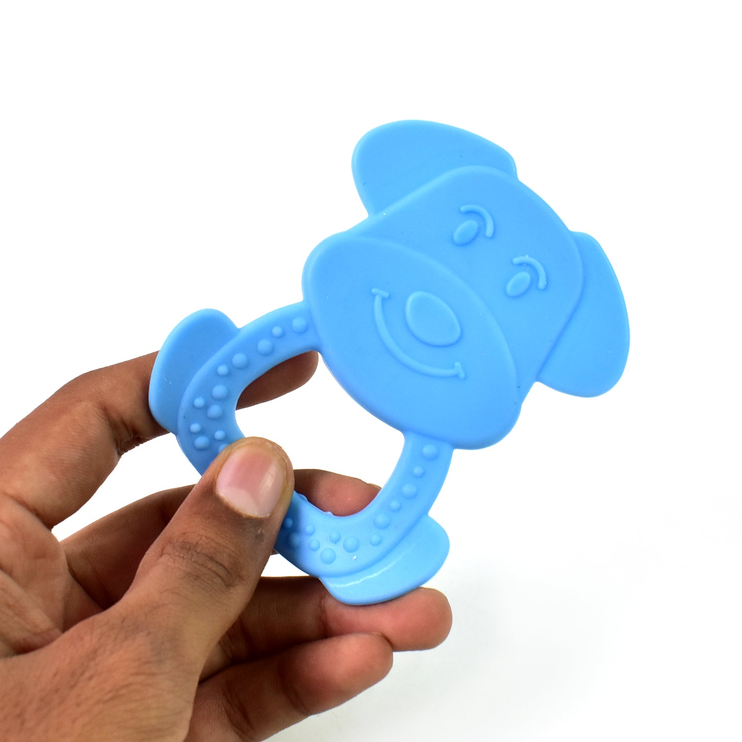 Silicone Baby Teether Pack of 1 (Mix Design & Color) - Shivani Jaswal Silicone Baby Teether Pack of 1 (Mix Design & Color)
