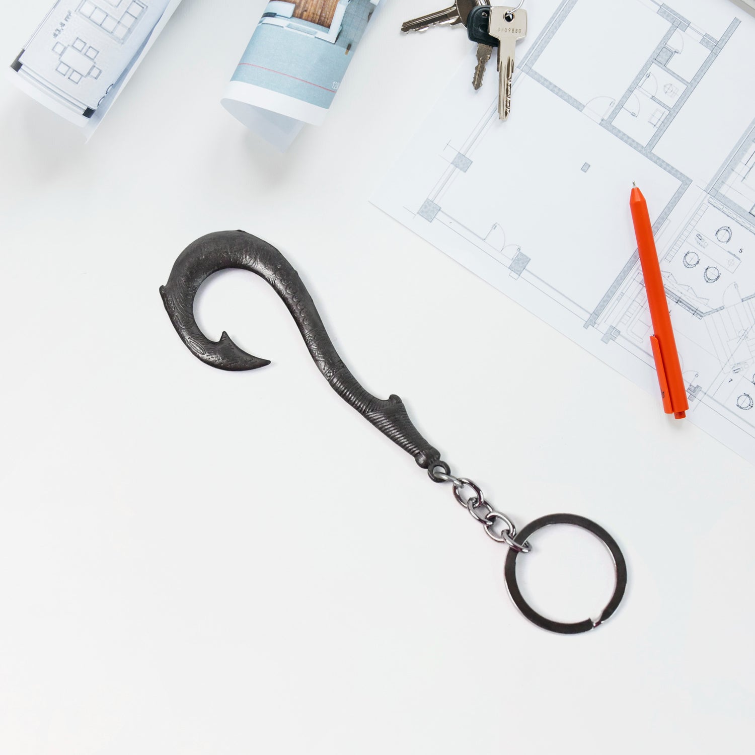 Metal Bottle Opener Keychain (1 Pc) - Shivani Jaswal Metal Bottle Opener Keychain (1 Pc)