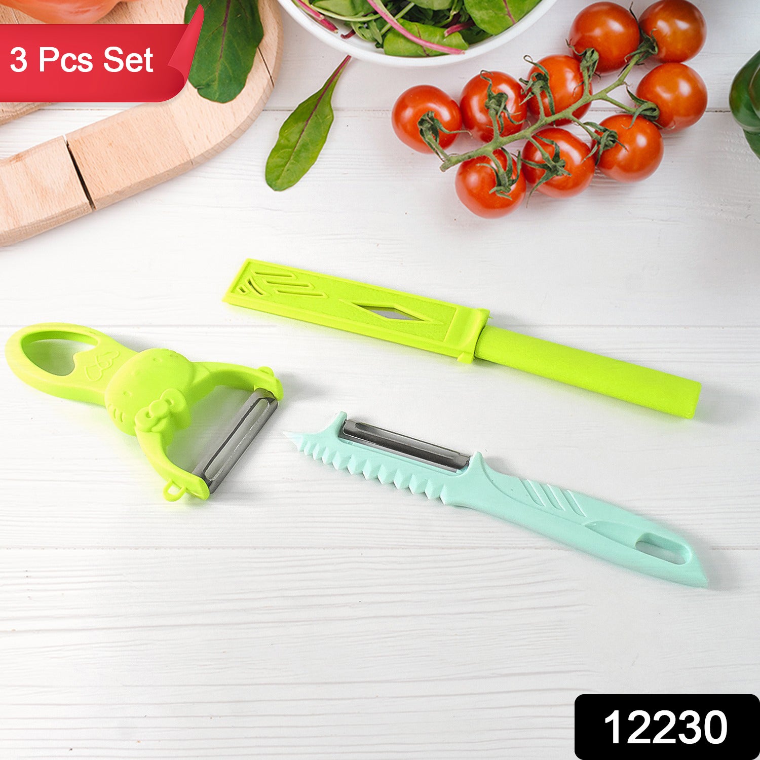 Kitchen Vegetable Peelers (3 Pc Set) - Shivani Jaswal Kitchen Vegetable Peelers (3 Pc Set)