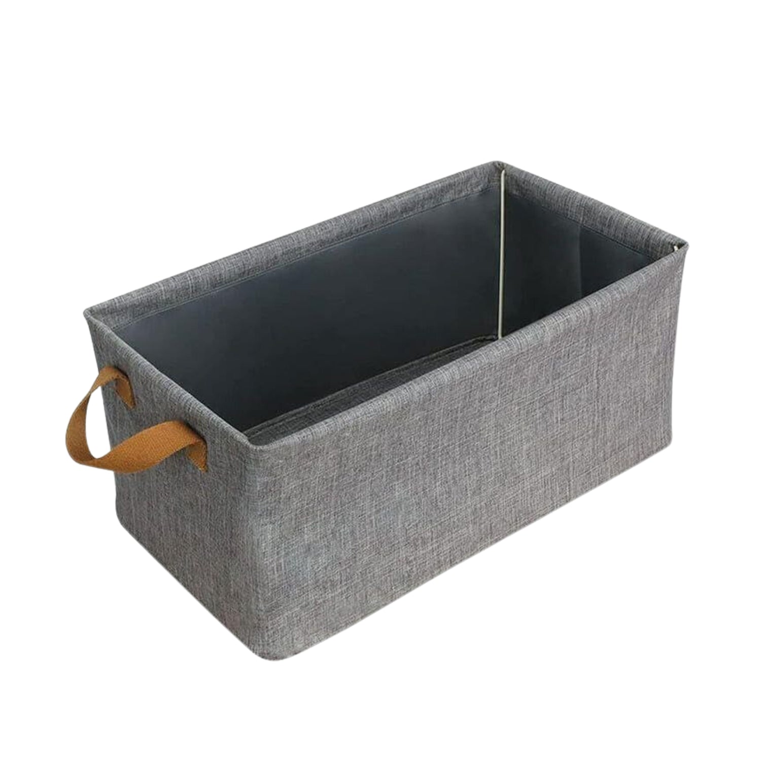 Cloth storage baskets, closet storage bins, Canvas Fabric Storage Basket for shelves, basket organizers for shelf, storage bins for clothes (48×27 Cm) - Shivani Jaswal Cloth storage baskets, closet storage bins, Canvas Fabric Storage Basket for shelves, basket organizers for shelf, storage bins for clothes (48×27 Cm)