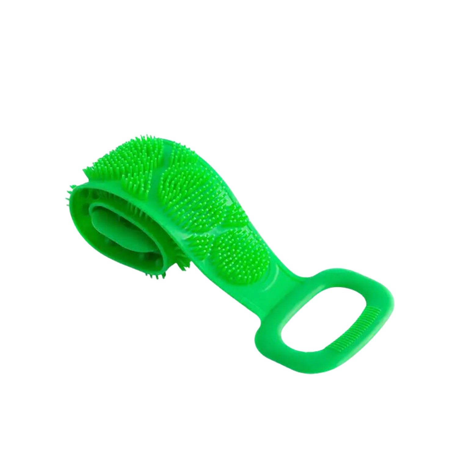 Silicone Body Back Scrubber Double Side Bathing Brush for Skin Deep Cleaning Massage, Dead Skin Removal (135 Gm | Big Size / 1pc) - Shivani Jaswal Silicone Body Back Scrubber Double Side Bathing Brush for Skin Deep Cleaning Massage, Dead Skin Removal (135 Gm | Big Size / 1pc)