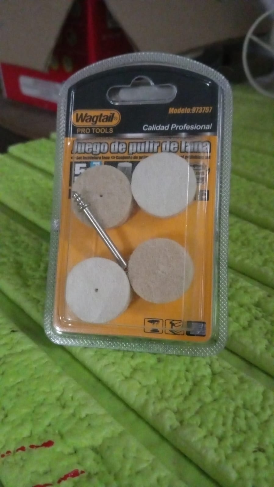 Rotary Tool Accessory Wool Felt Polishing Pad Felt (5 Pcs Set) - Shivani Jaswal Rotary Tool Accessory Wool Felt Polishing Pad Felt (5 Pcs Set)