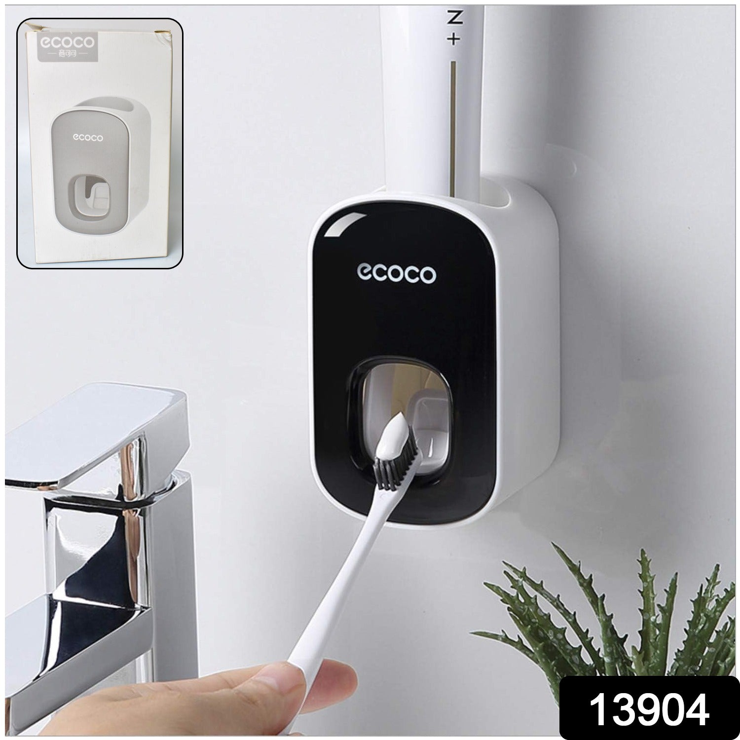 ABS Automatic Toothpaste Dispenser Space Saving for Home Bath Accessory (1 Pc) - Shivani Jaswal ABS Automatic Toothpaste Dispenser Space Saving for Home Bath Accessory (1 Pc)