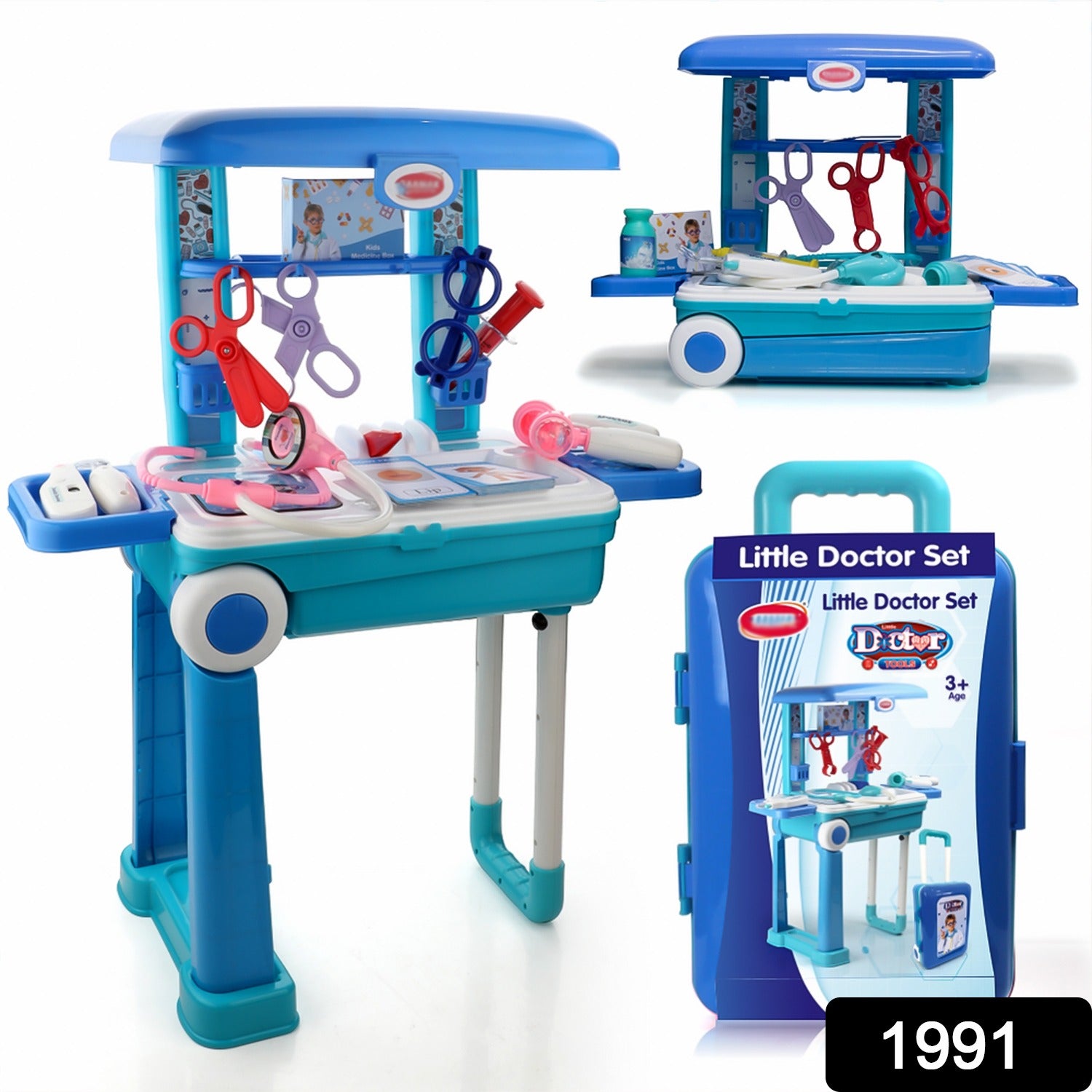 Premium Doctor Set Trolley Little Doctor Kids Toy (1 Set) - Shivani Jaswal Premium Doctor Set Trolley Little Doctor Kids Toy (1 Set)