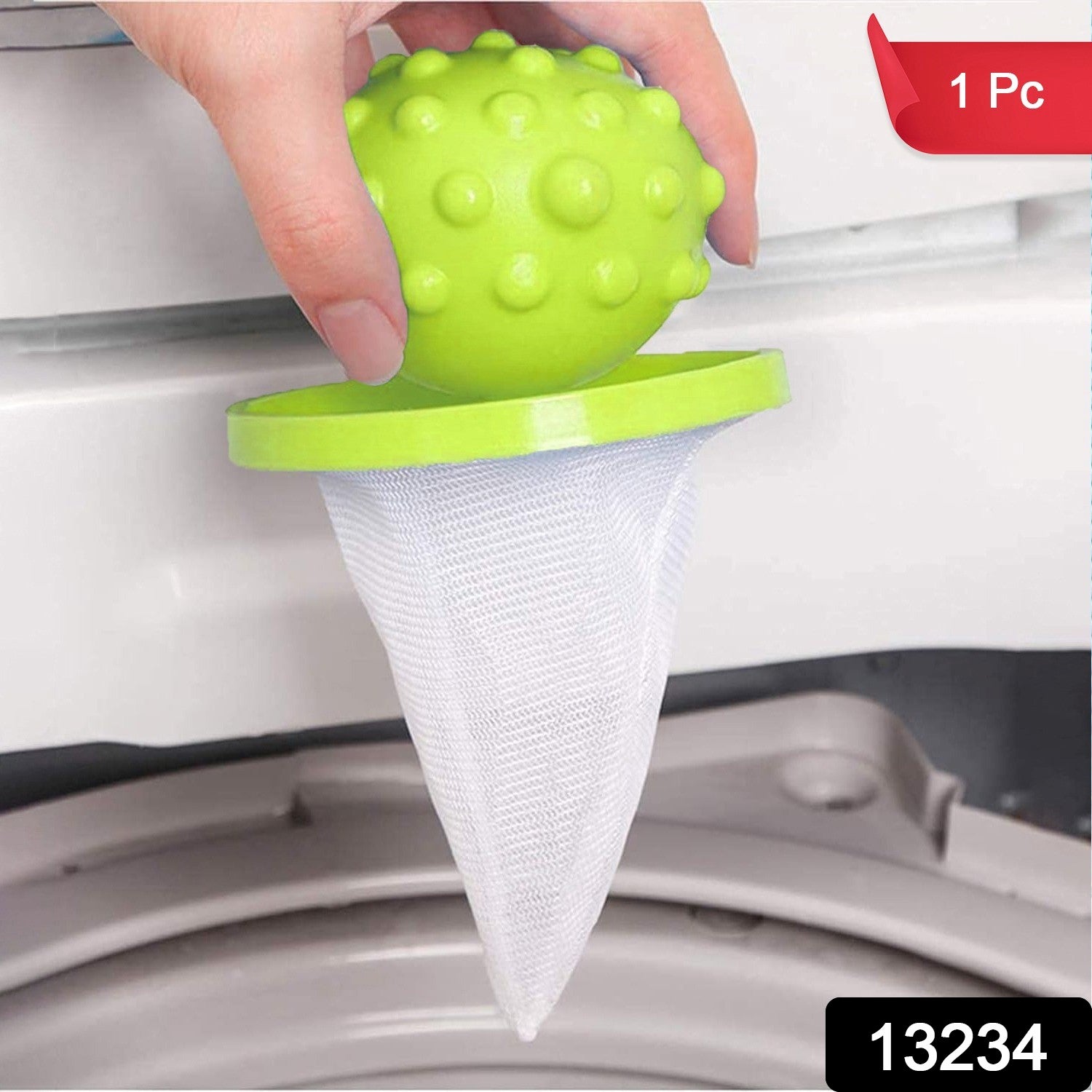 Reusable Washing Machine Floating Cylindrical Shape Lint Mesh Bag ( 1 Pc) - Shivani Jaswal Reusable Washing Machine Floating Cylindrical Shape Lint Mesh Bag ( 1 Pc)
