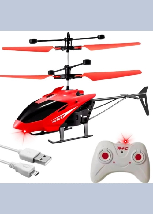Remote Control Helicopter – USB Rechargeable Flying Toy for Kids - Shivani Jaswal Remote Control Helicopter for Kids
