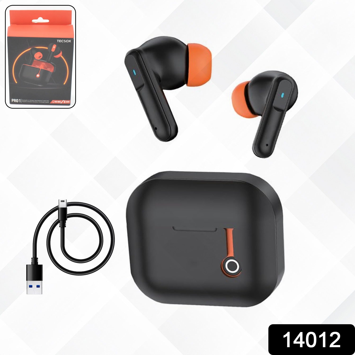 Pro 1 Truly Wireless Earbuds - 30 Hours Playtime (1 Pc) - Shivani Jaswal Pro 1 Truly Wireless Earbuds - 30 Hours Playtime (1 Pc)