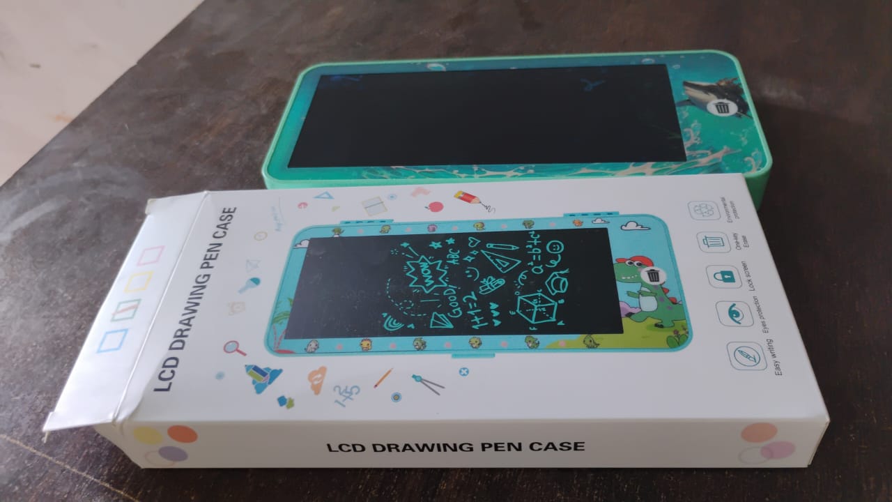 LED Drawing Pen Case writing pad / Compass Blue colour (1 pc) - Shivani Jaswal LED Drawing Pen Case writing pad / Compass Blue colour (1 pc)