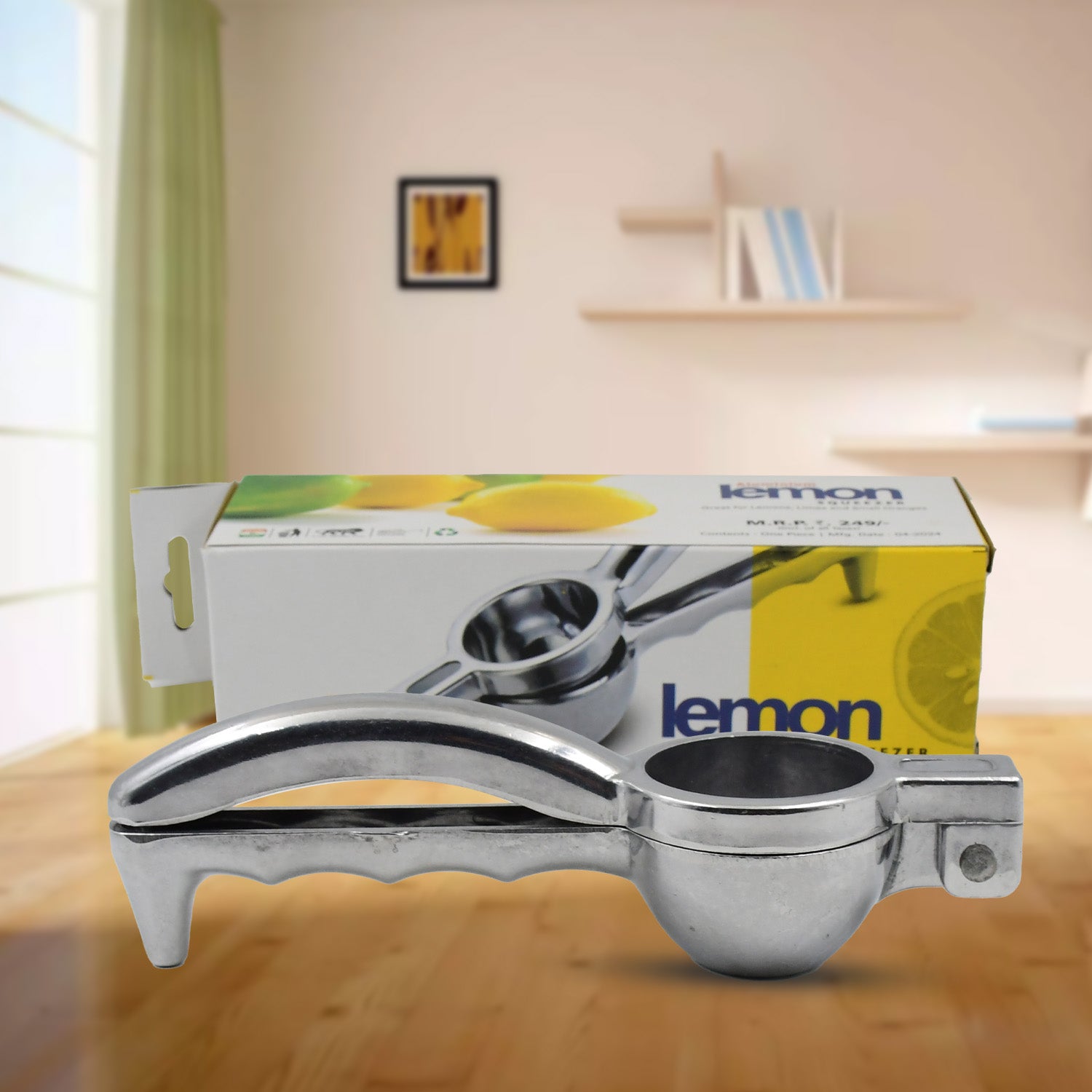 Lemon Squeezer Steel Polish - Shivani Jaswal Lemon Squeezer Steel Polish