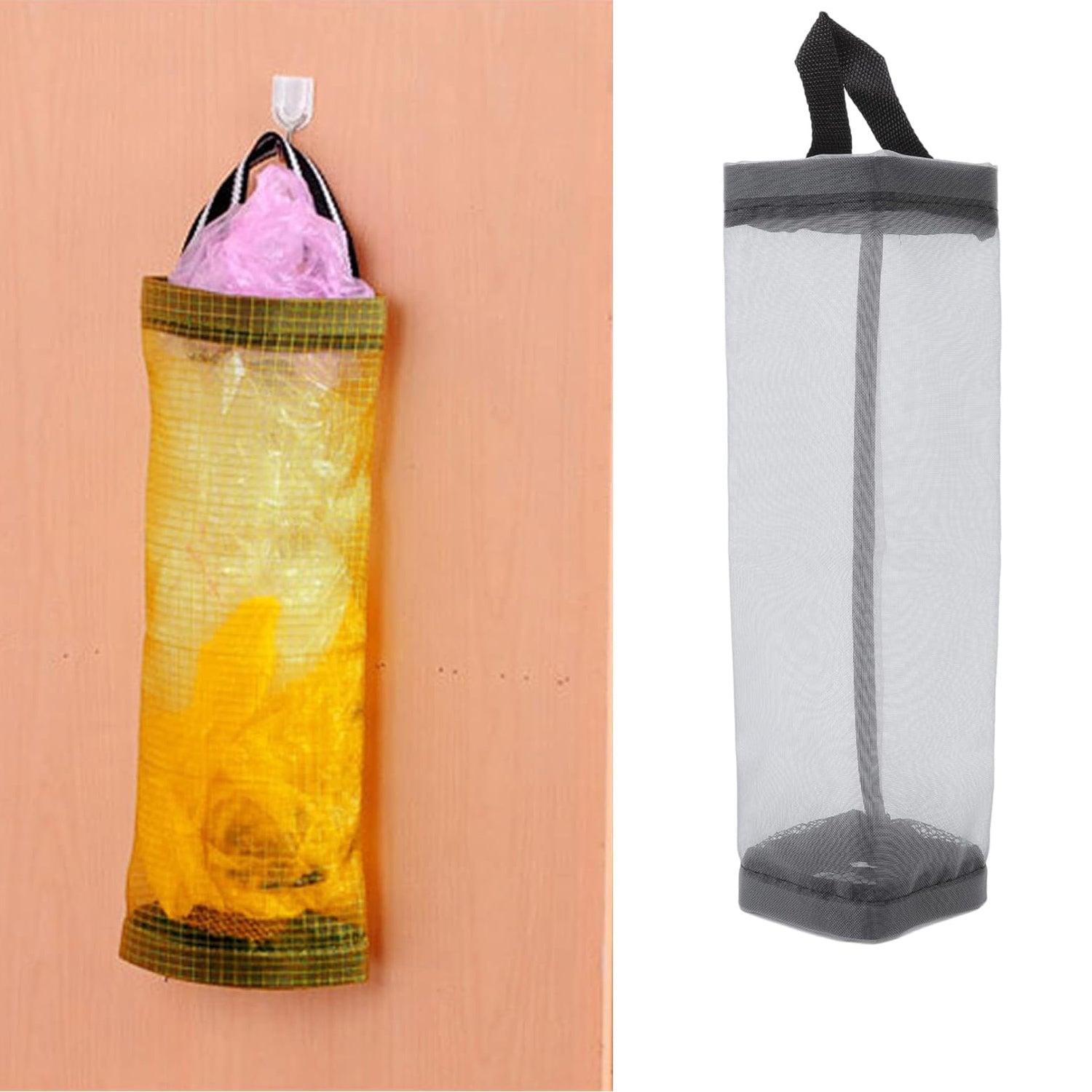 Hanging Waste Bag Holder – Large Capacity Garbage Storage with Sturdy Handle for Home, Kitchen & Restaurant (1 Pc) - Shivani Jaswal Hanging Waste Bag Holder – Large Capacity Garbage Storage with Sturdy Handle for Home, Kitchen & Restaurant (1 Pc)