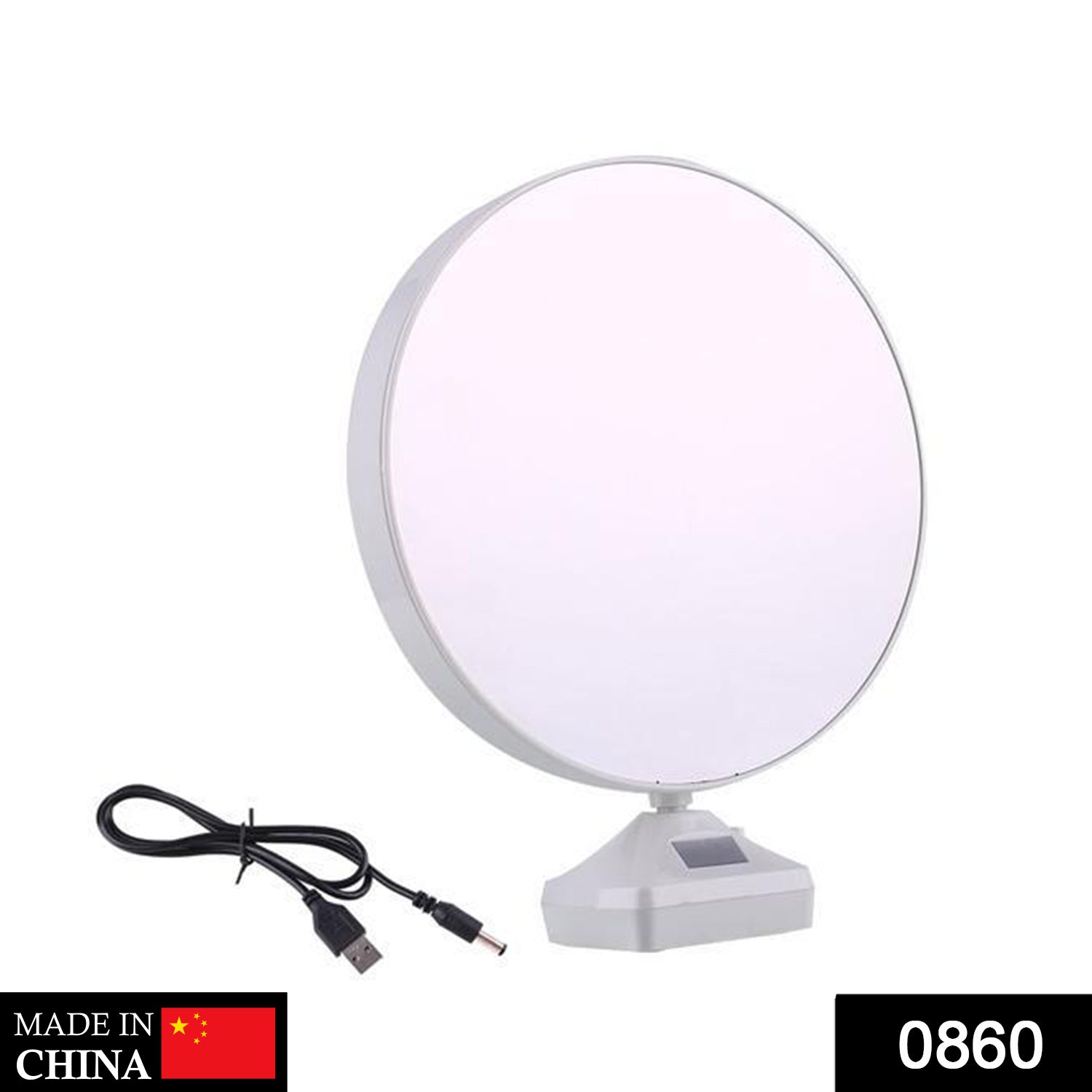 Plastic 2 in 1 Mirror Come Photo Frame with Led Light - Shivani Jaswal Plastic 2 in 1 Mirror Come Photo Frame with Led Light
