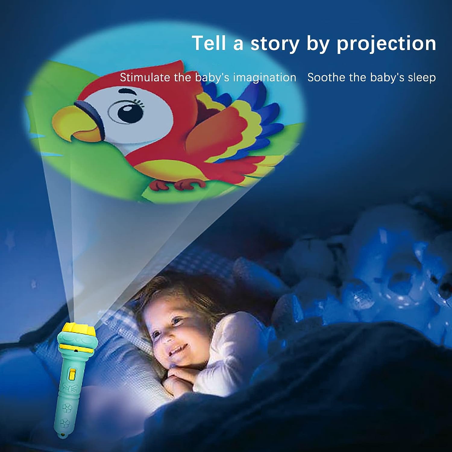 Mini Slide Projector for Kids with 3 Slide and Animated Pattern, Flashlight Torch for Kids, Projector Torch, Educational Learning Toy - Shivani Jaswal Mini Slide Projector for Kids with 3 Slide and Animated Pattern, Flashlight Torch for Kids, Projector Torch, Educational Learning Toy