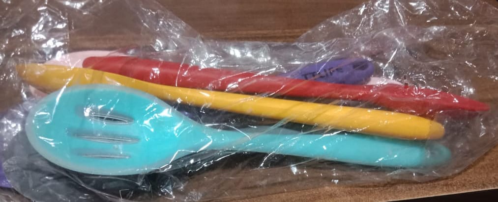 Multipurpose Silicone Spoon, Silicone Basting Spoon Non-Stick Kitchen Utensils Household Gadgets Heat-Resistant Non Stick Spoons Kitchen Cookware Items For Cooking and Baking (6 Pcs Set) - Shivani Jaswal Multipurpose Silicone Spoon, Silicone Basting Spoon Non-Stick Kitchen Utensils Household Gadgets Heat-Resistant Non Stick Spoons Kitchen Cookware Items For Cooking and Baking (6 Pcs Set)