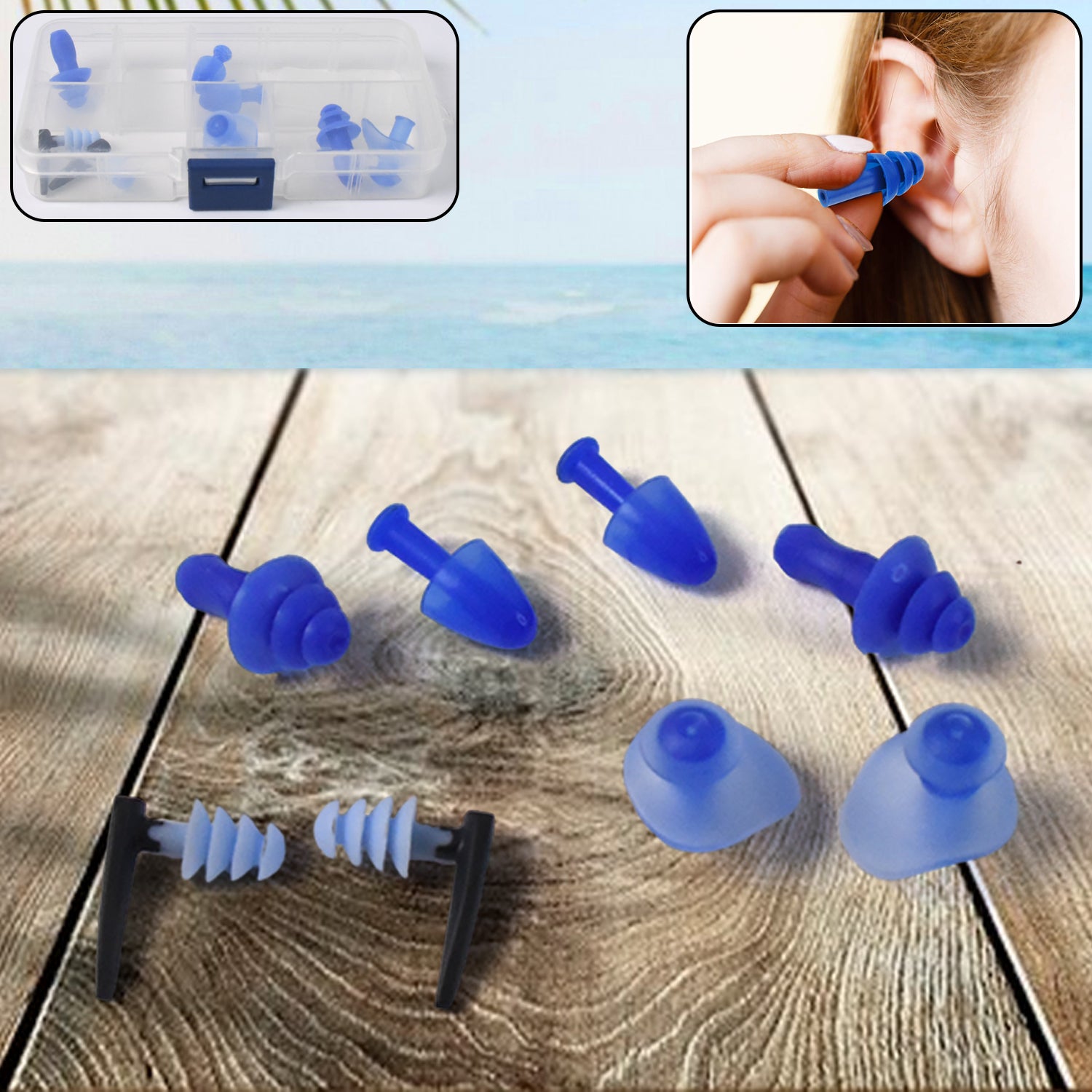 Safety Ultra Soft Foam Ear Plugs Reusable Ear Plugs for Sleeping, Travel (4 Pair) - Shivani Jaswal Safety Ultra Soft Foam Ear Plugs Reusable Ear Plugs for Sleeping, Travel (4 Pair)