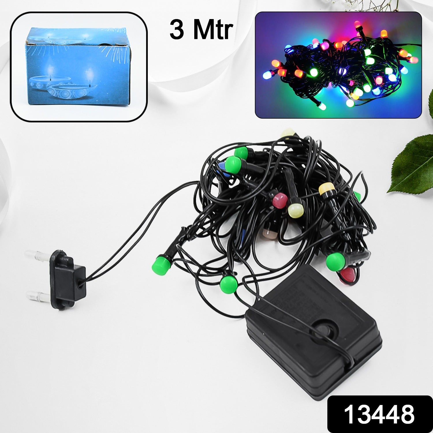 Home Decoration Diwali & Wedding LED String Light (16L 3 Mtr) - Shivani Jaswal Home Decoration Diwali & Wedding LED String Light (16L 3 Mtr)