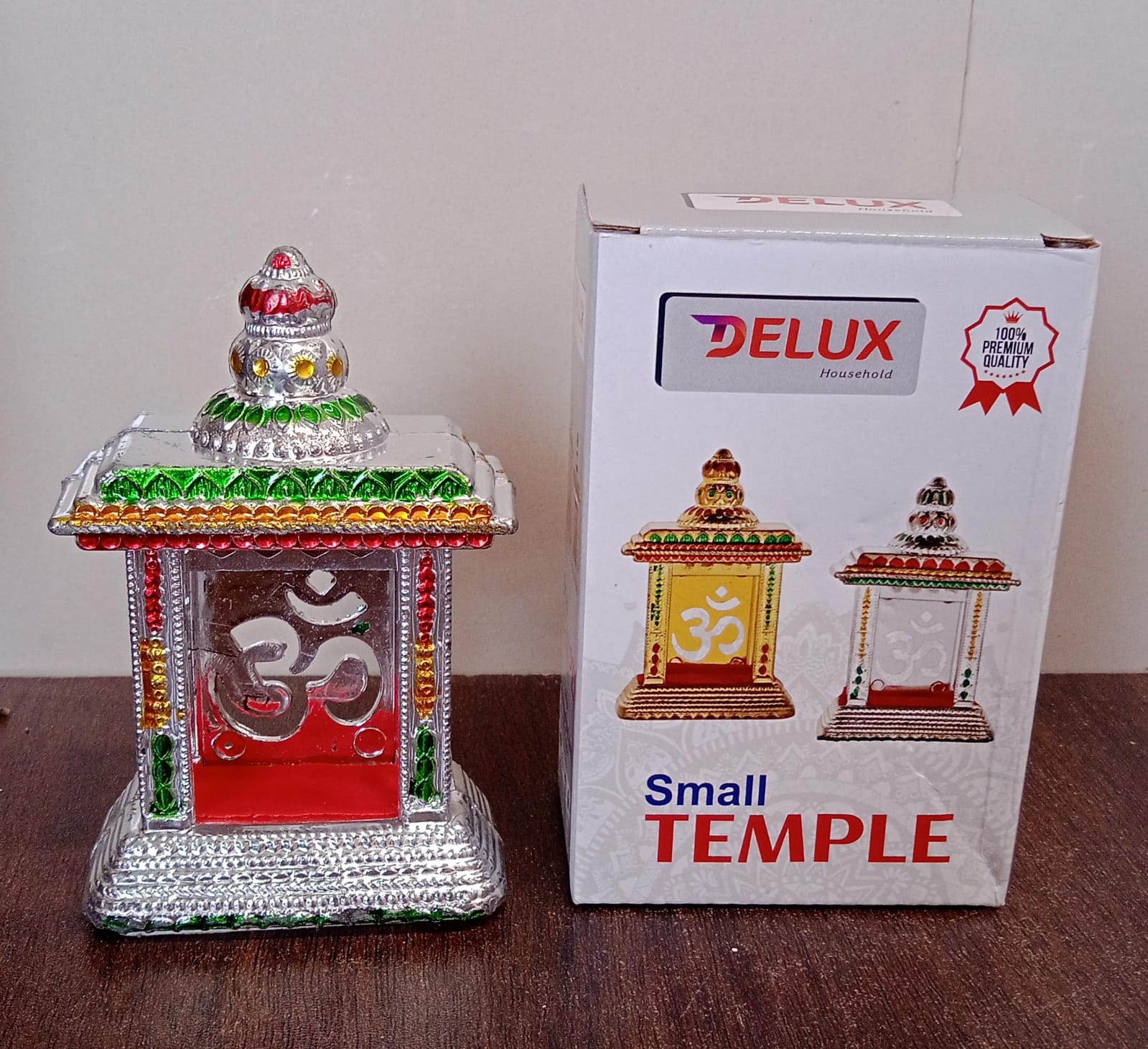 Adhesive Small Om Temple, Car Dashboard Temple (1 Pc) - Shivani Jaswal Adhesive Small Om Temple, Car Dashboard Temple (1 Pc)
