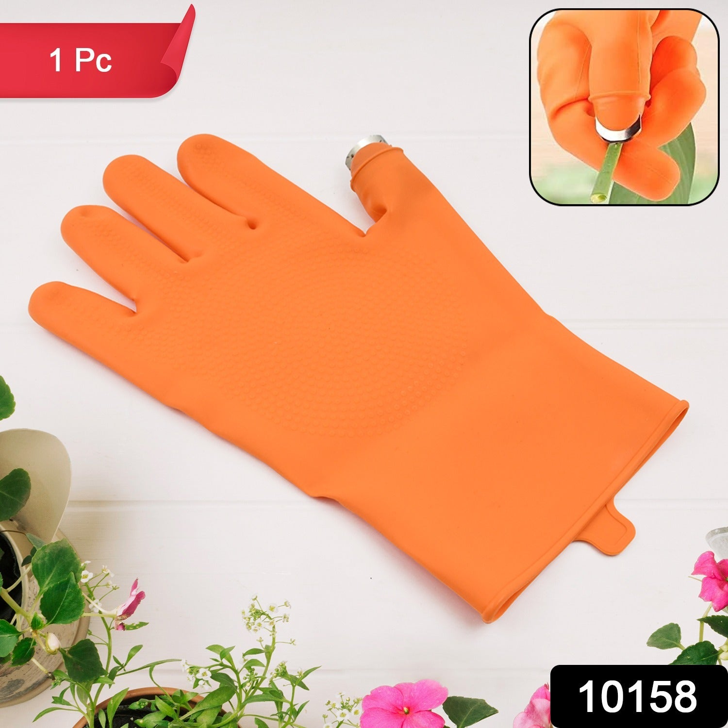 Right-Handed Silicone Thumb Cutter Gloves (1Pc) - Shivani Jaswal Right-Handed Silicone Thumb Cutter Gloves (1Pc)