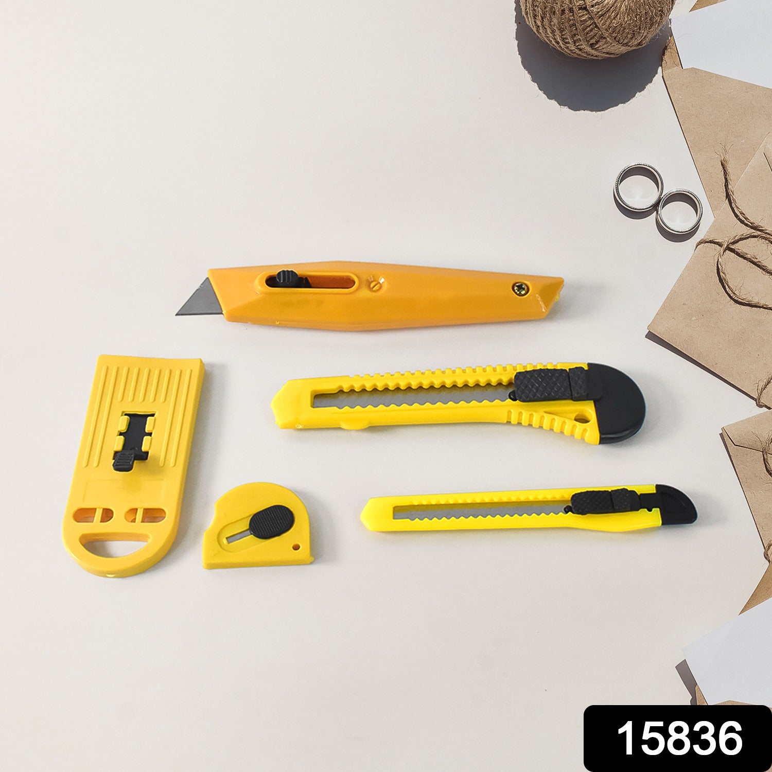 Heavy Duty, Working Cutter Knife (5 Pc Set) - Shivani Jaswal Heavy Duty, Working Cutter Knife (5 Pc Set)