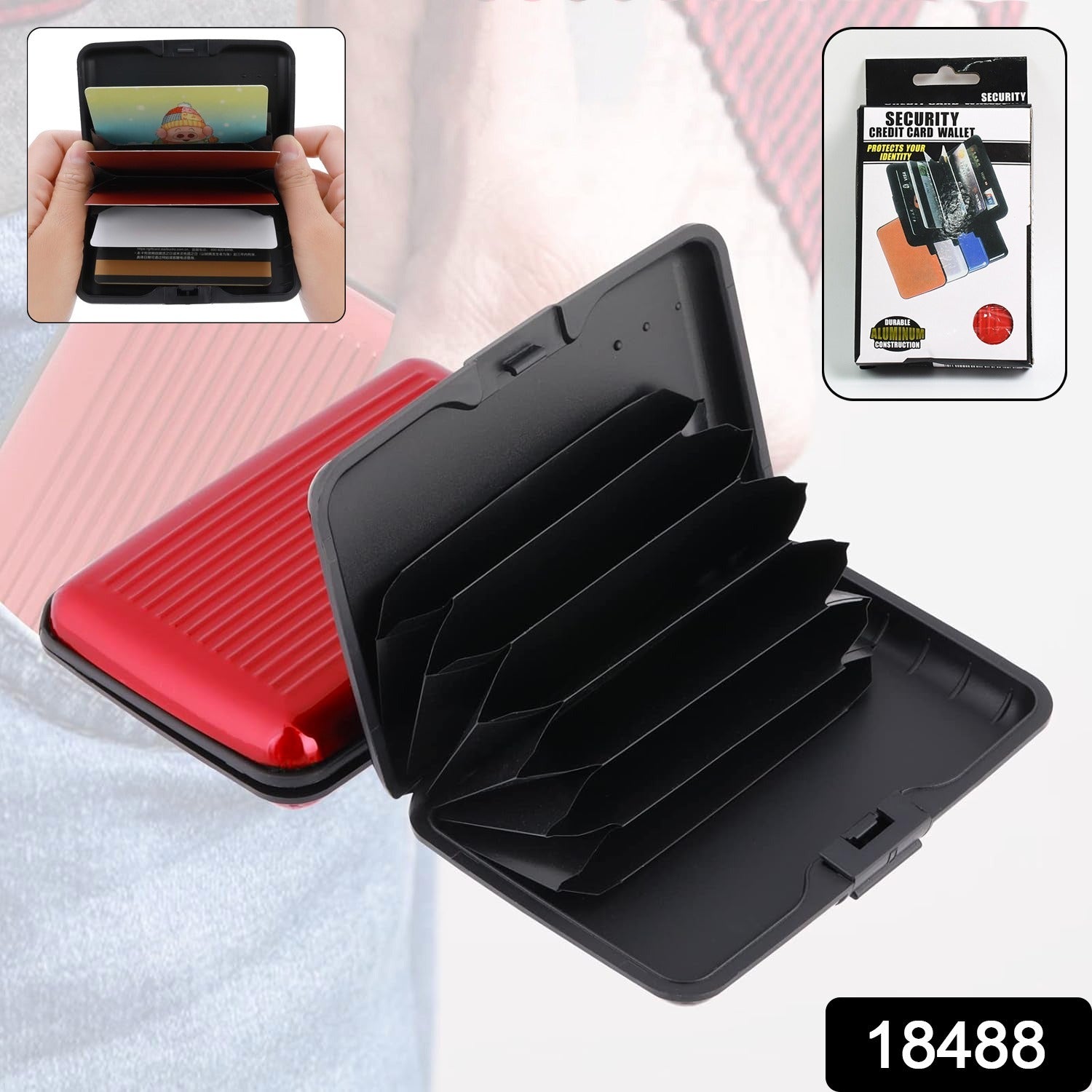 Plastic cardholder Waterproof Card Case (1 Pc) - Shivani Jaswal Plastic cardholder Waterproof Card Case (1 Pc)